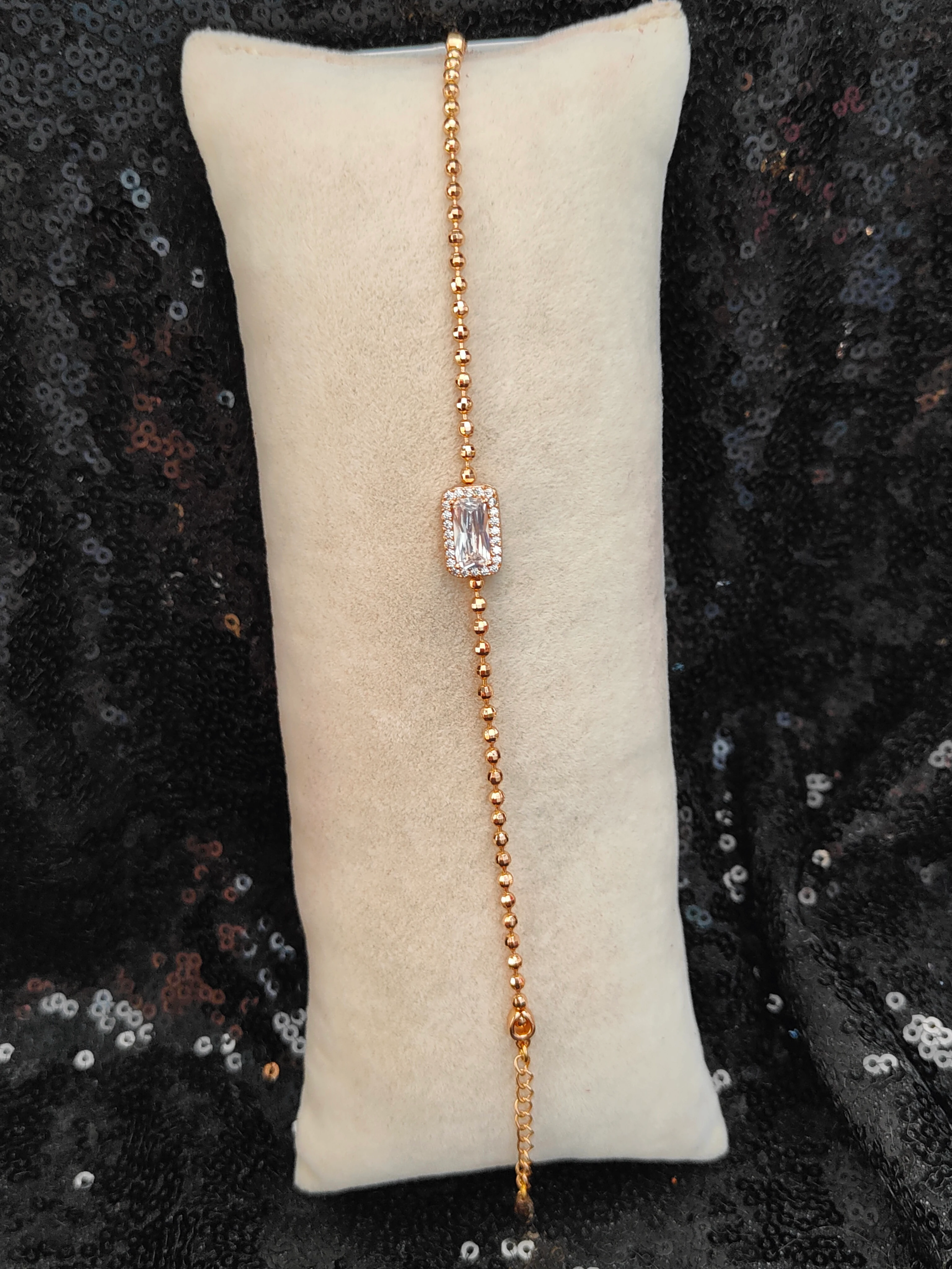 Vip Seri Xuping Bileklik - Rose Gold