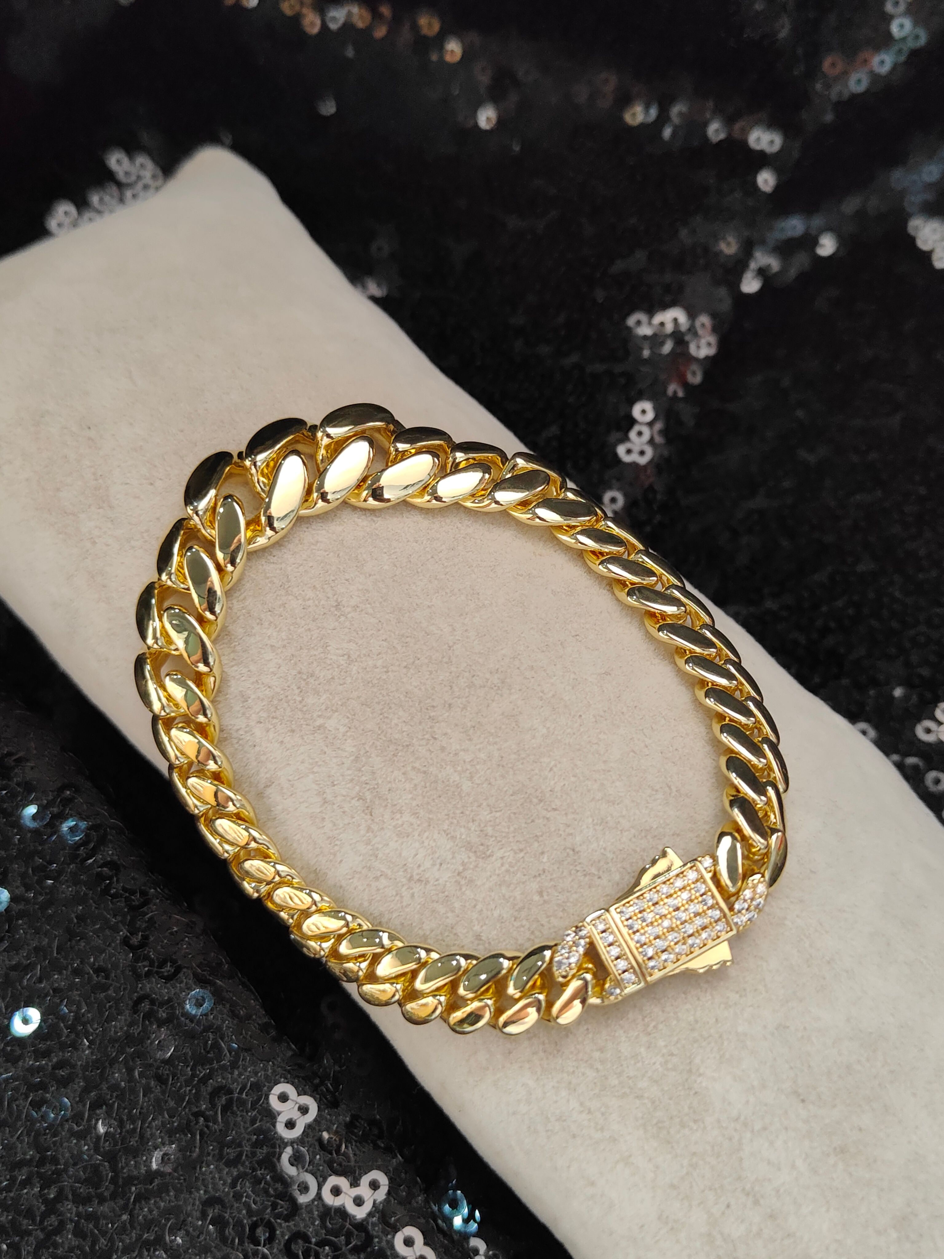 Vip Seri Xuping Bileklik - Gold - 6