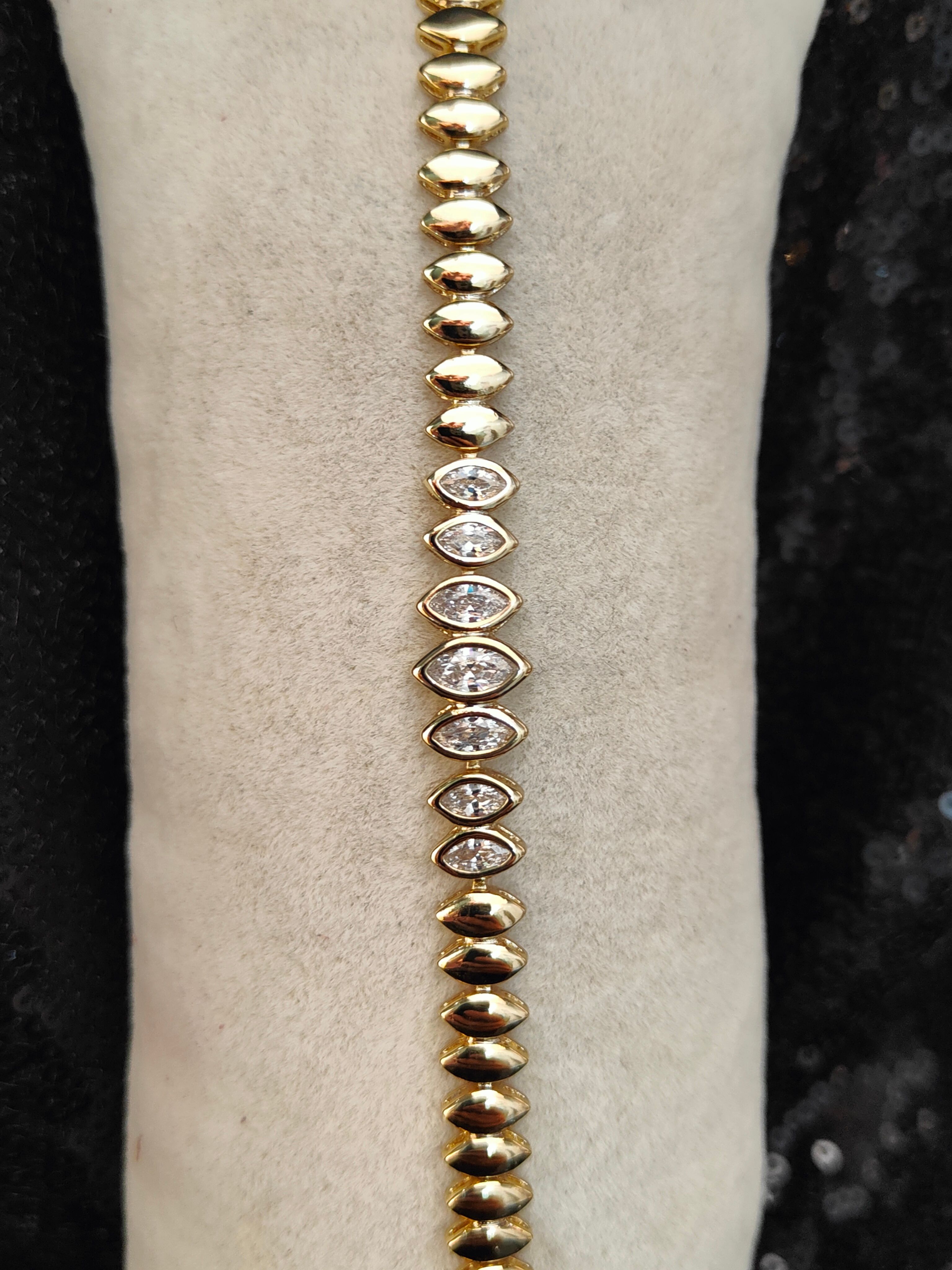 Vip Seri Xuping Bileklik - Gold