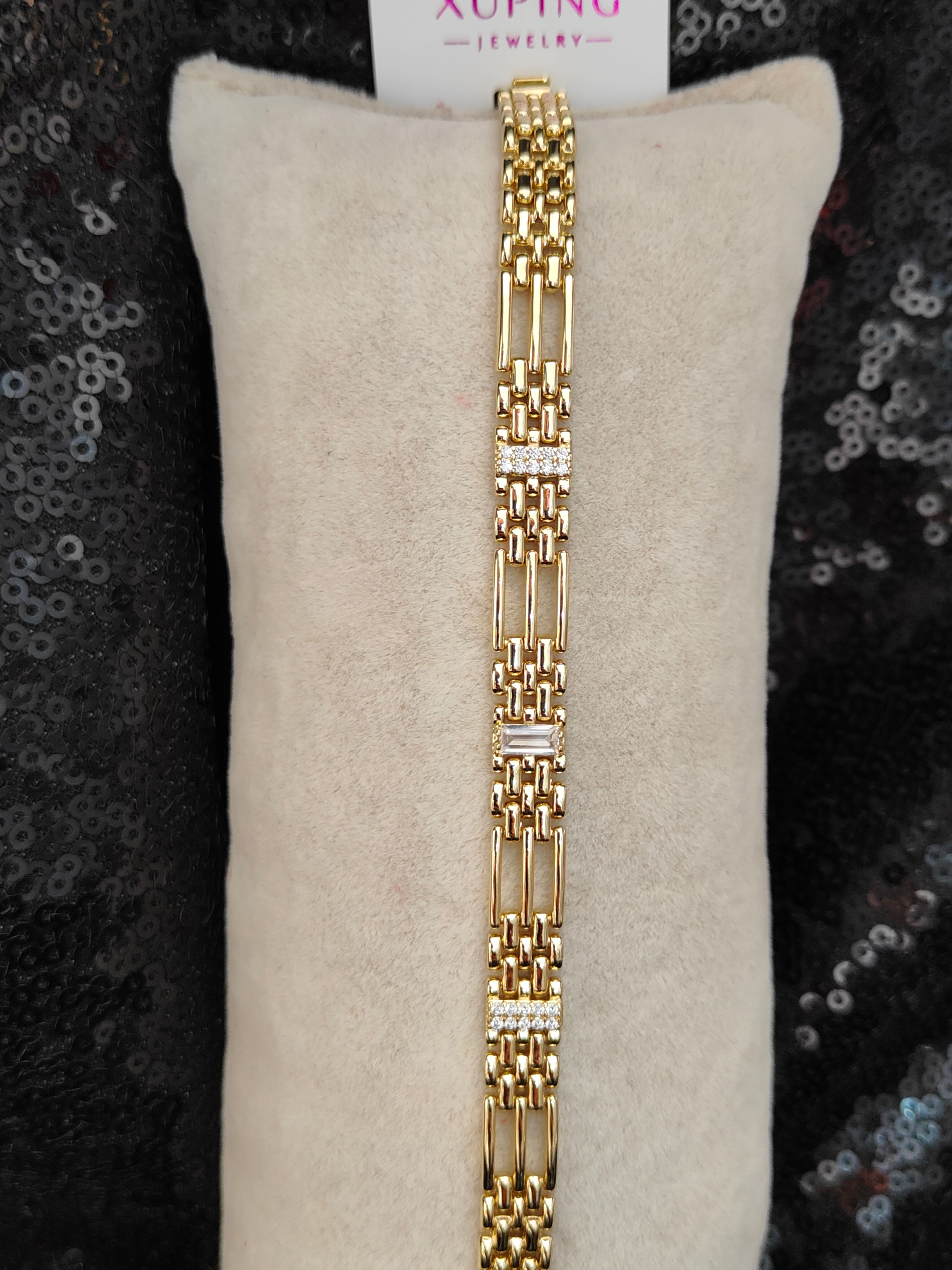 Vip Seri Xuping Bileklik - Gold - 3