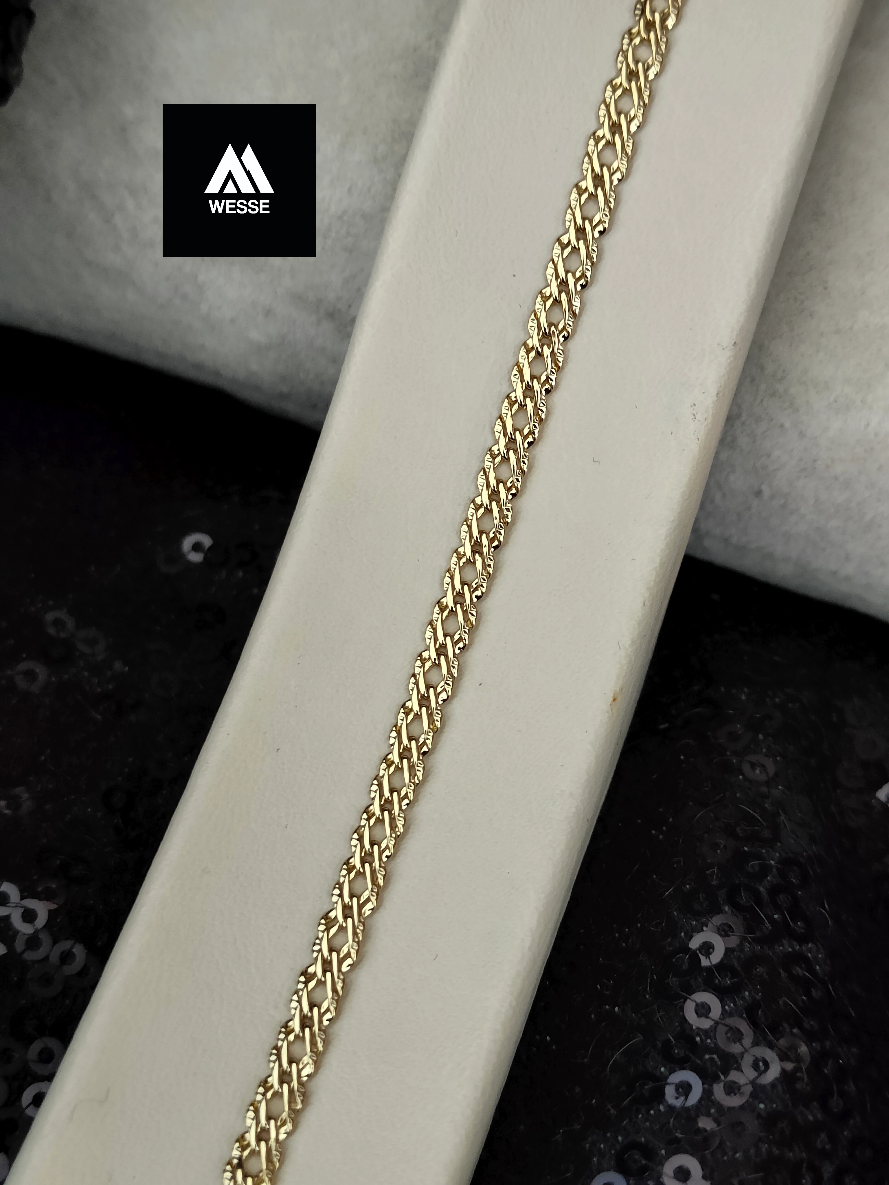 Xuping Vip Seri 14K Altın Renk Bileklik - 6