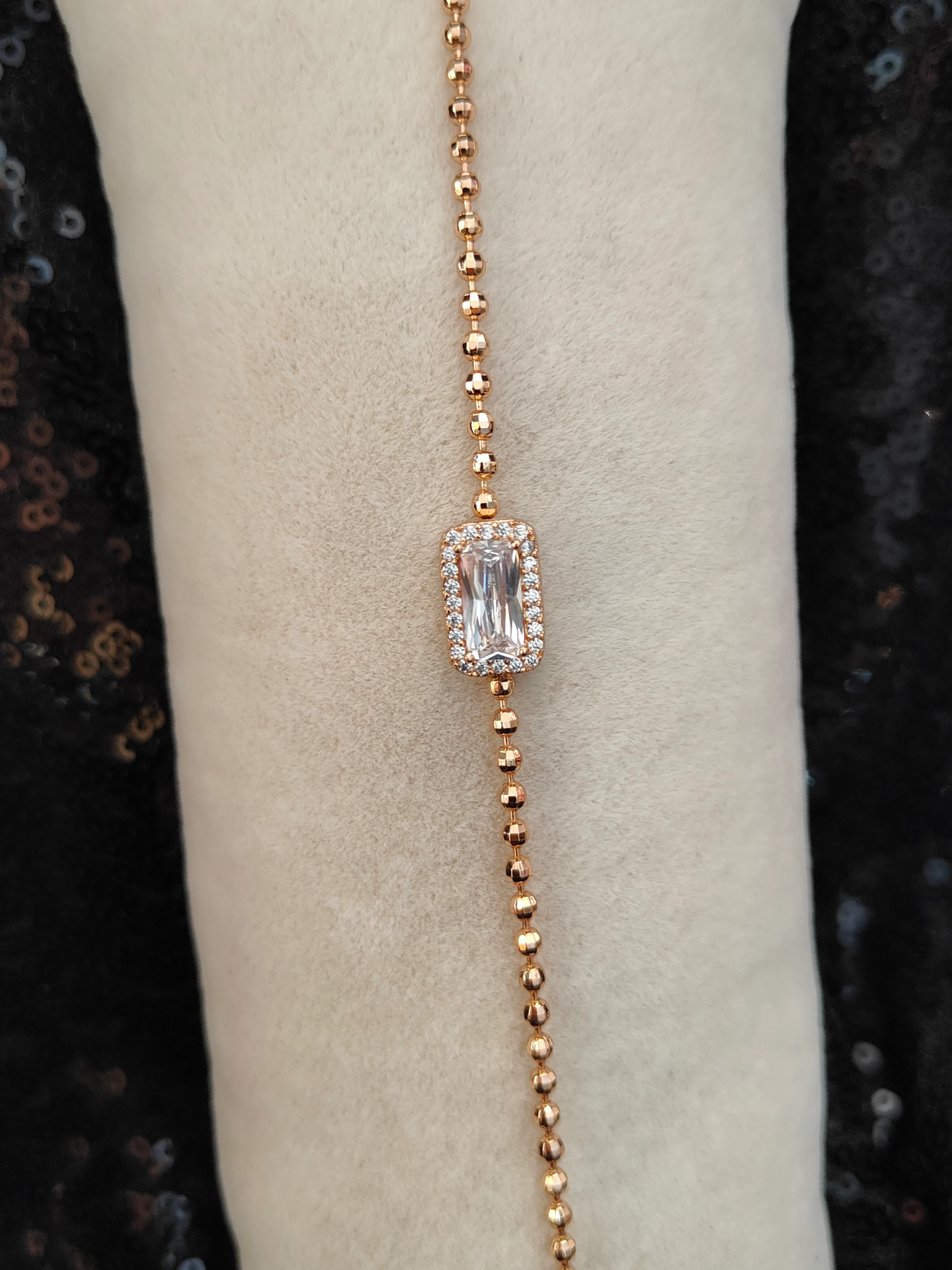 Vip Seri Xuping Bileklik - Rose Gold