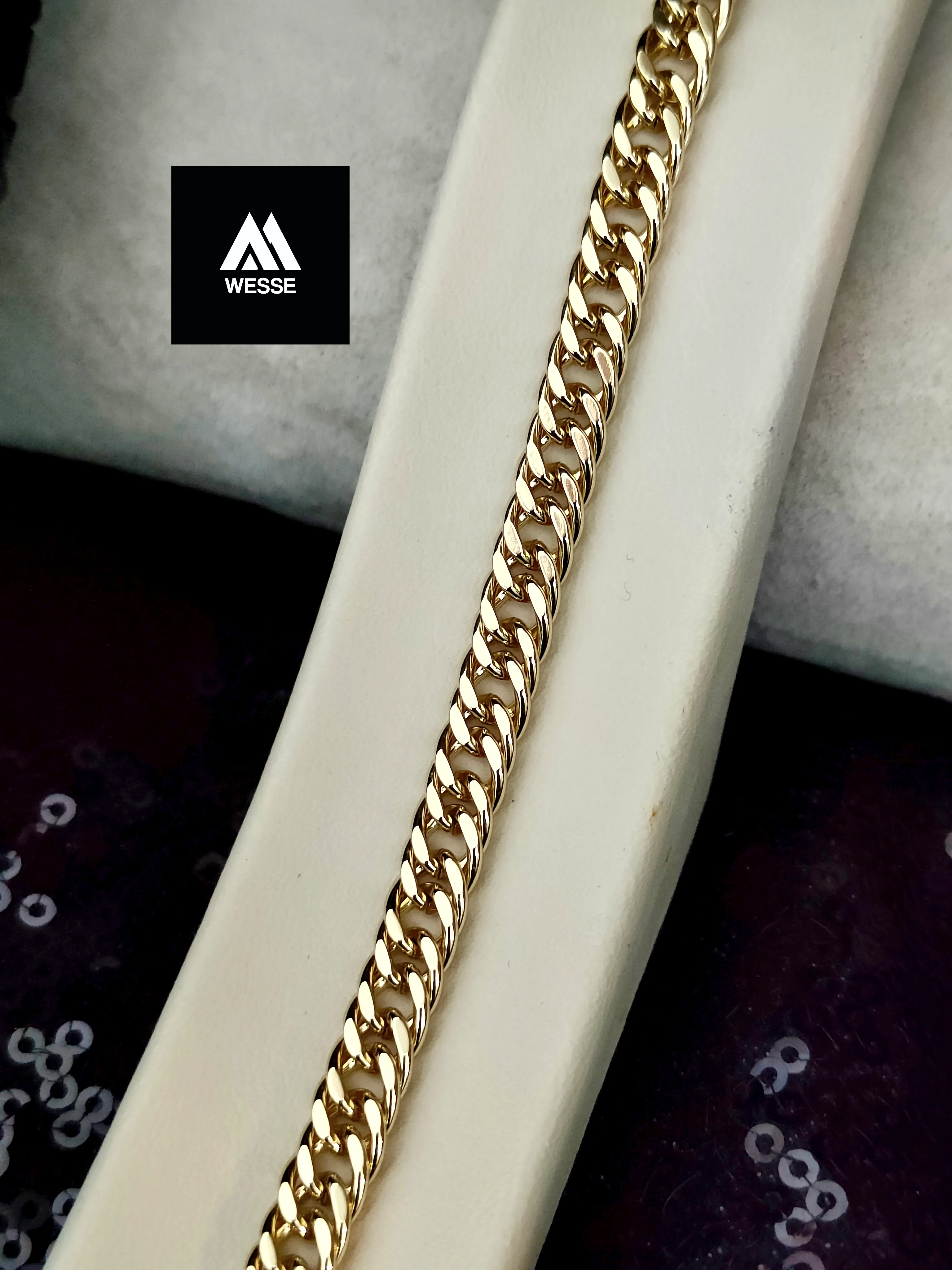 Xuping Vip Seri 14K Altın Renk Bileklik - 7