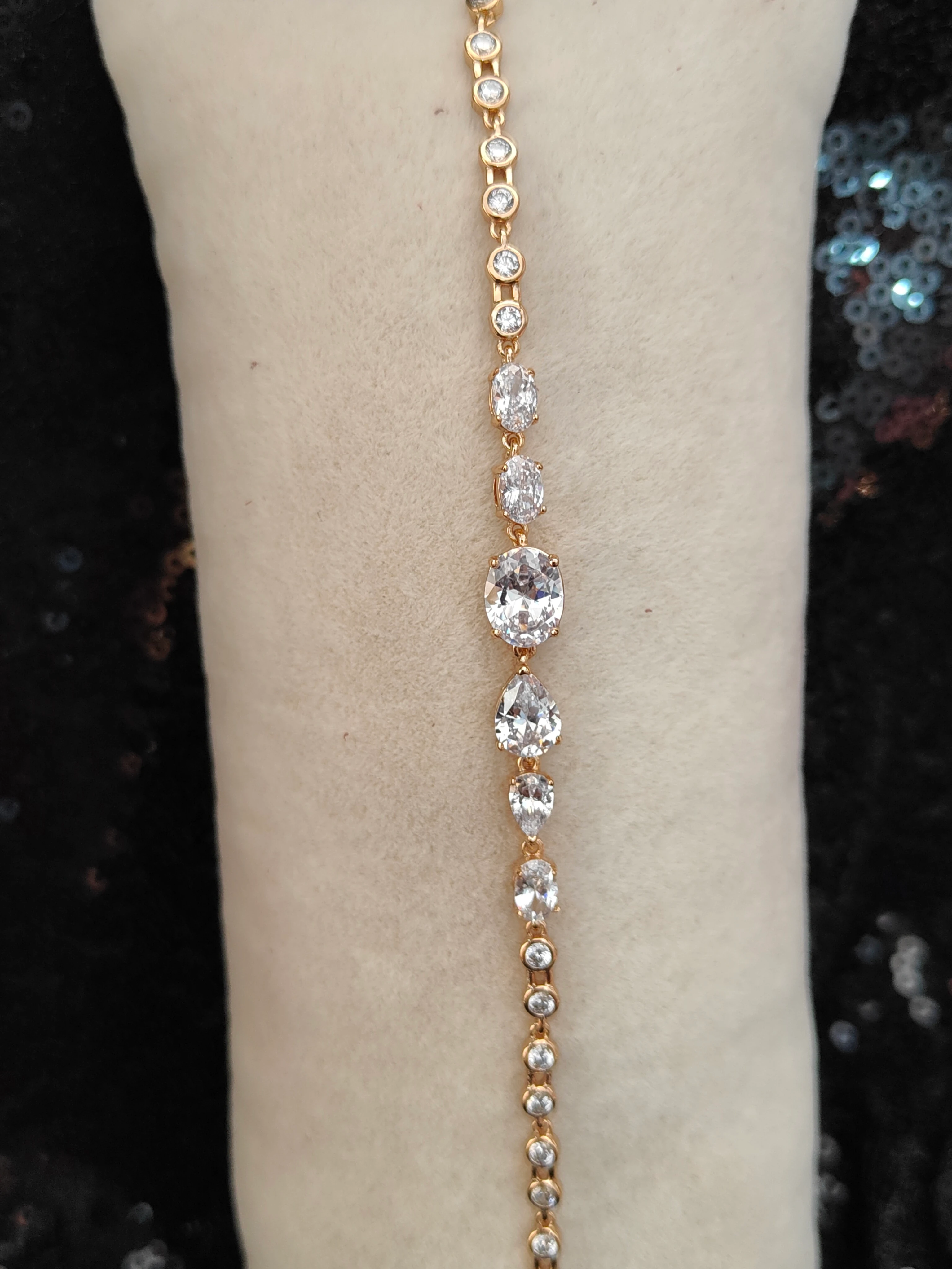 Vip Seri Xuping Bileklik - Rose Gold