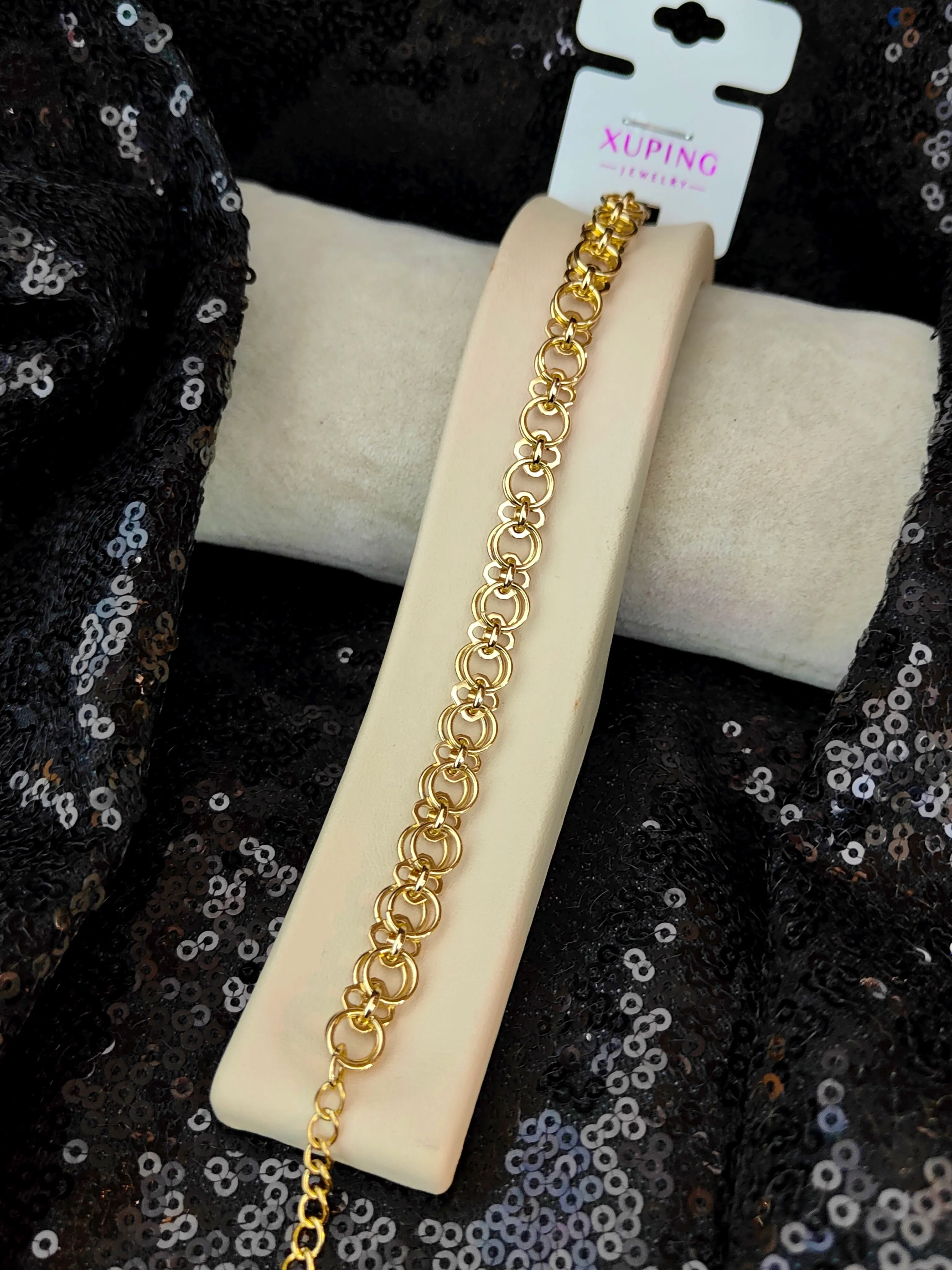 Xuping Vip Seri 14K Altın Renk Bileklik