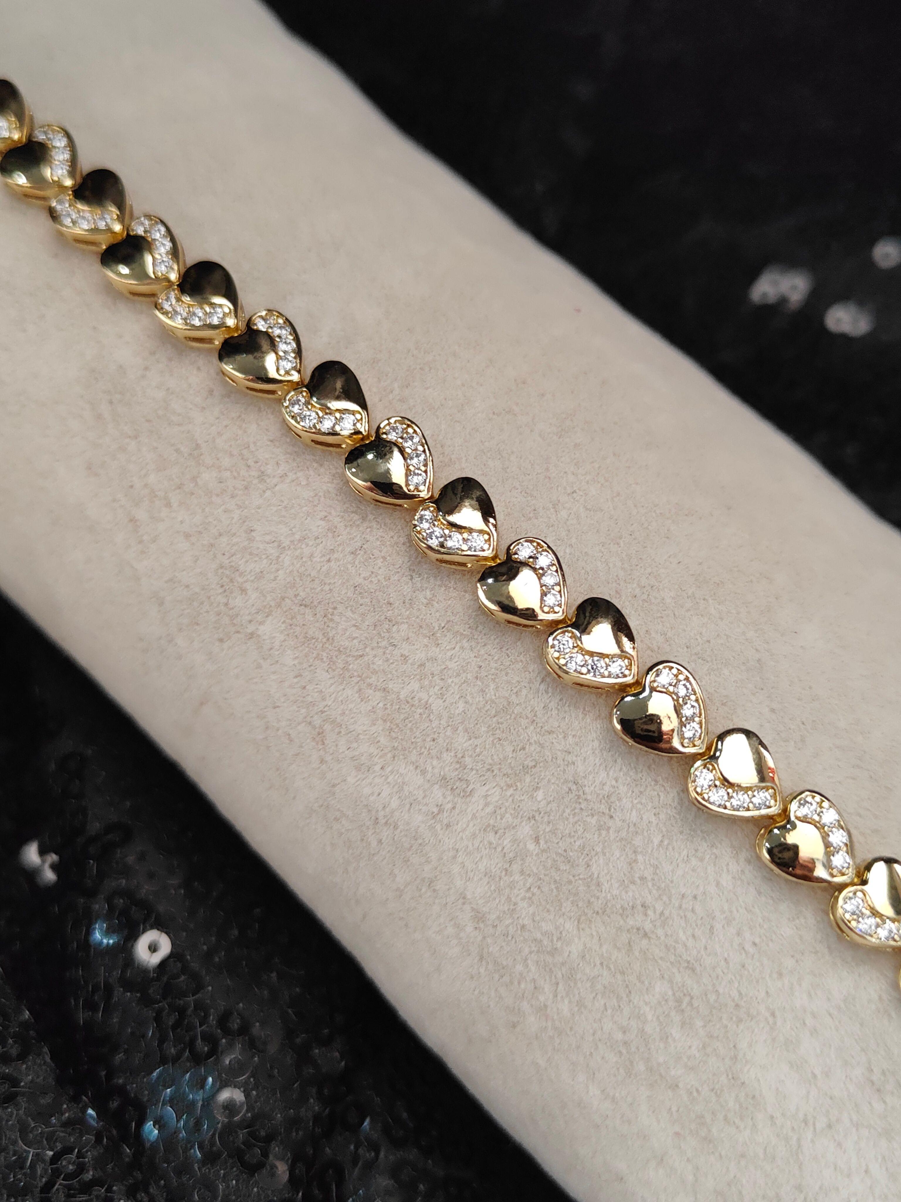 Vip Seri Xuping Bileklik - Gold