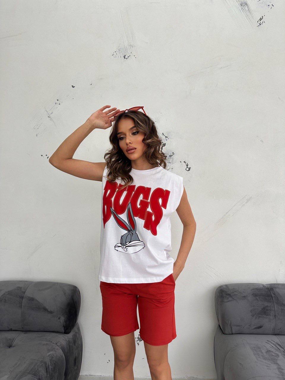 Bugs B. Baskılı Şortlu Takım