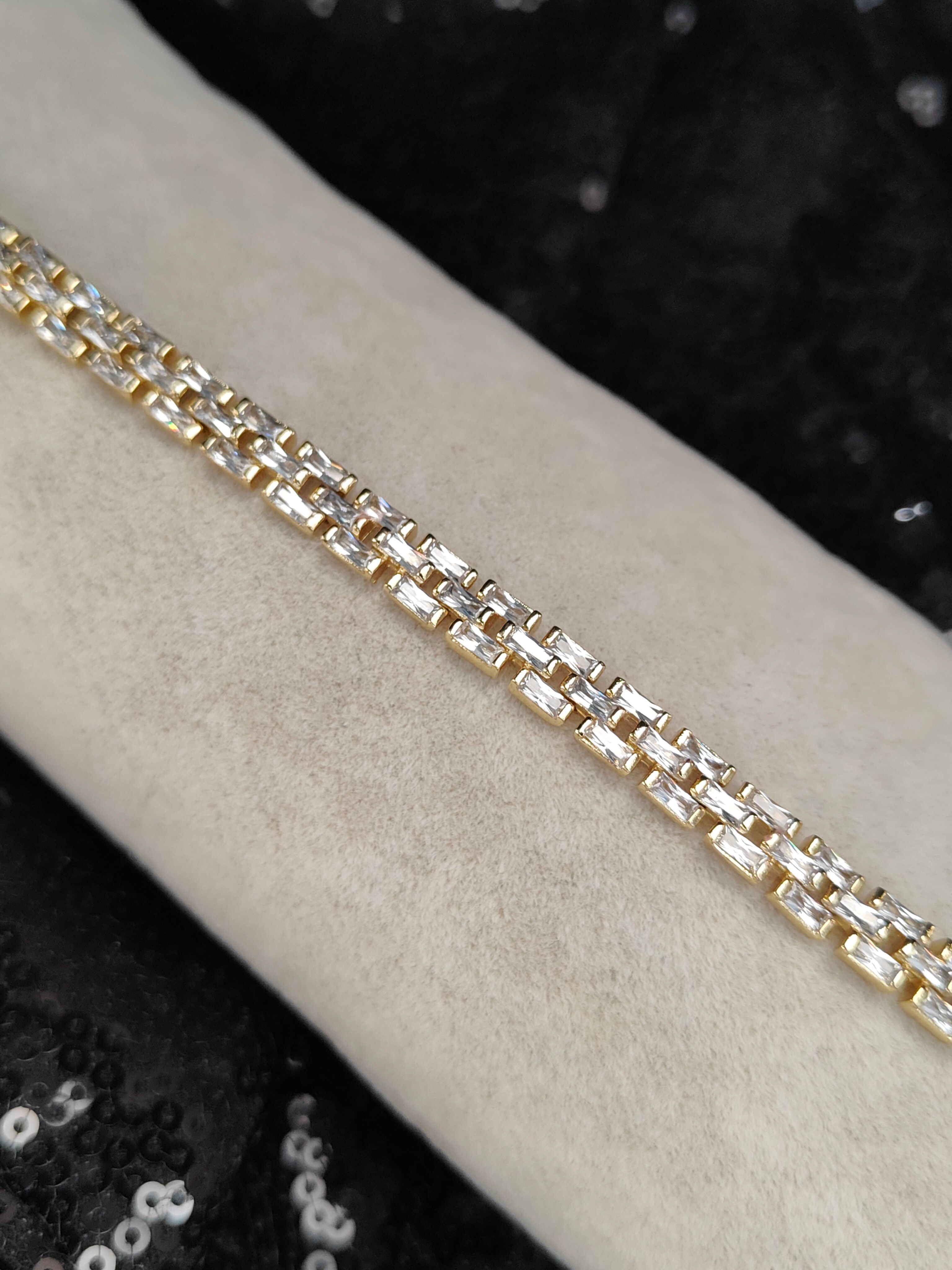Vip Seri Xuping Bileklik - Gold - 3
