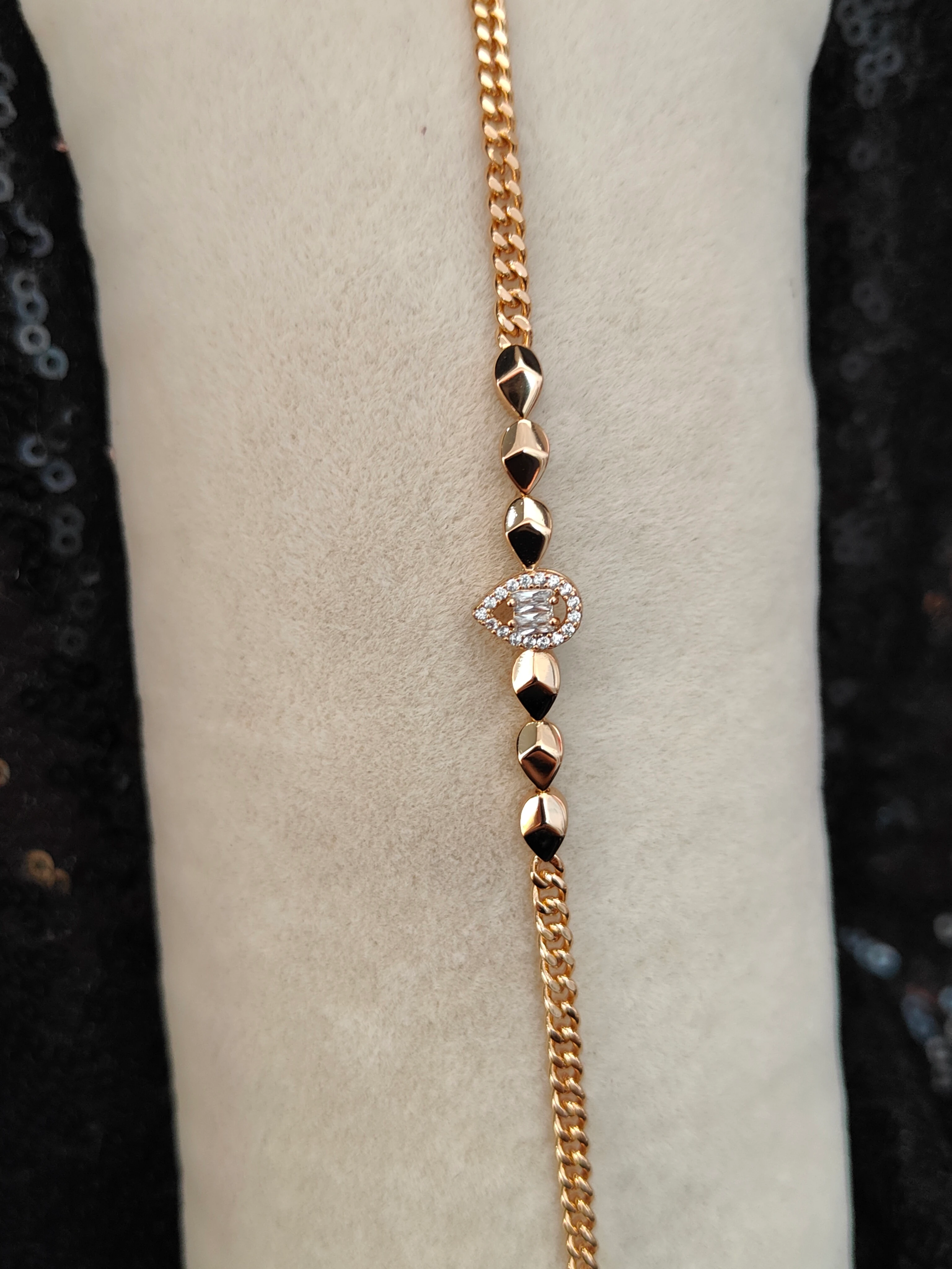 Vip Seri Xuping Bileklik - Rose Gold
