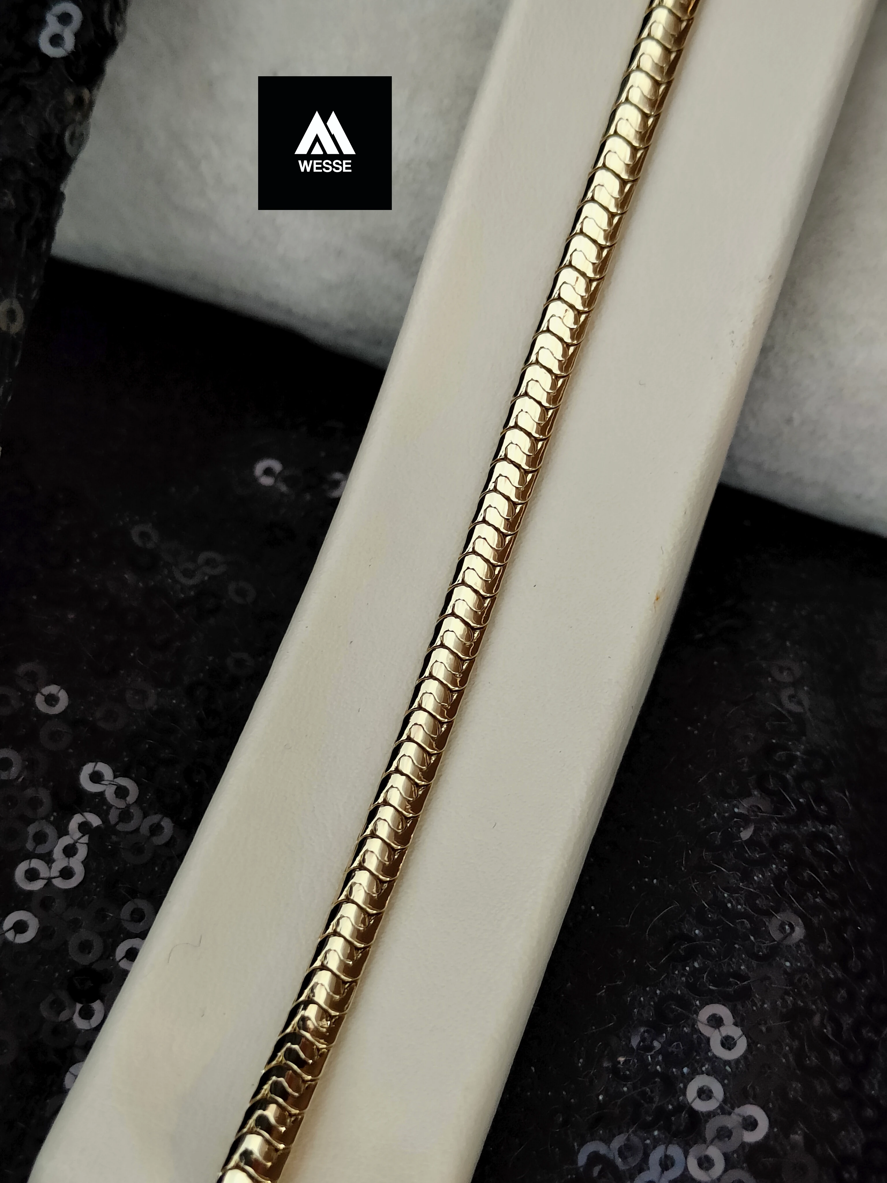 Xuping Vip Seri 14K Altın Renk Bileklik - 11