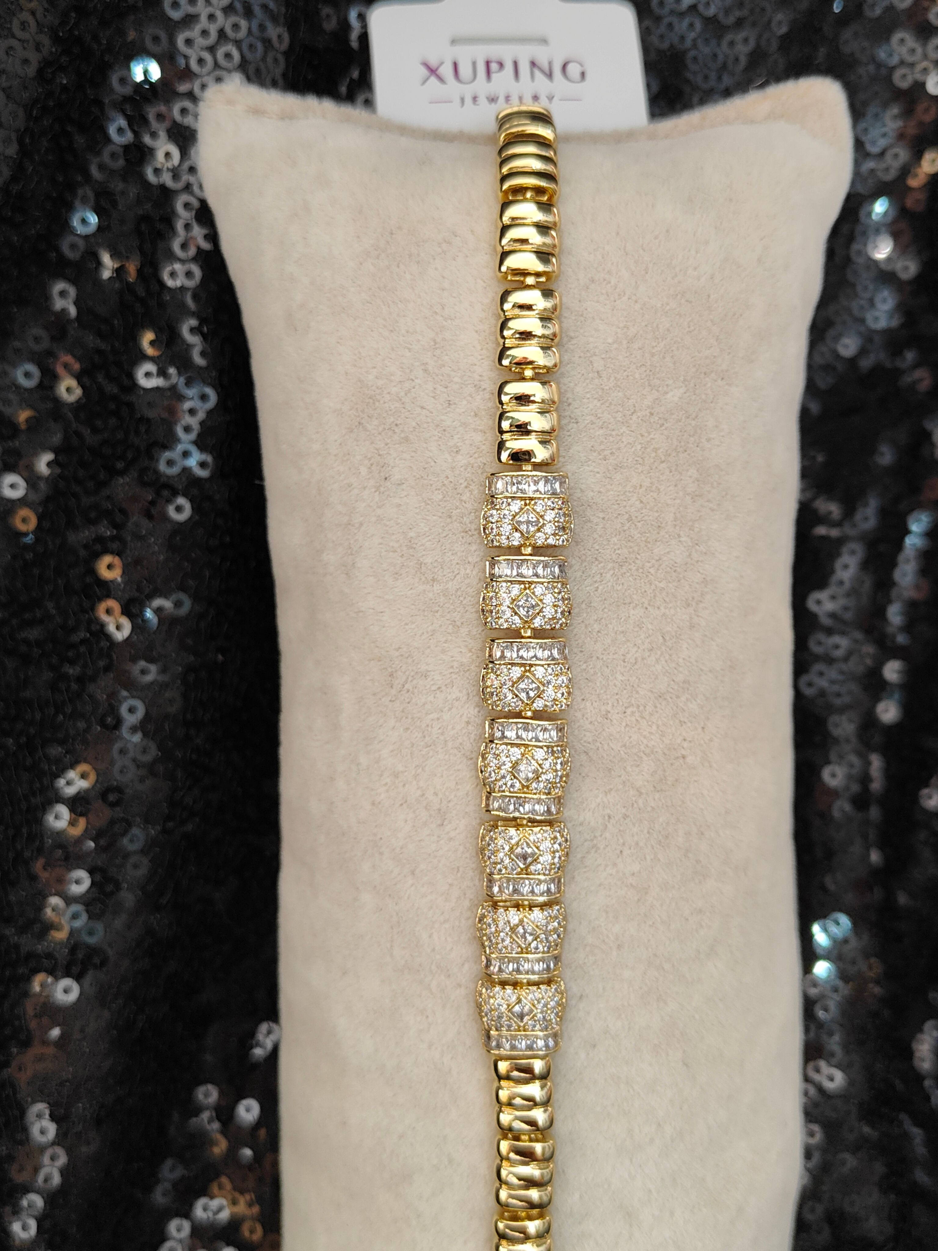 Vip Seri Xuping Bileklik - Gold - 10