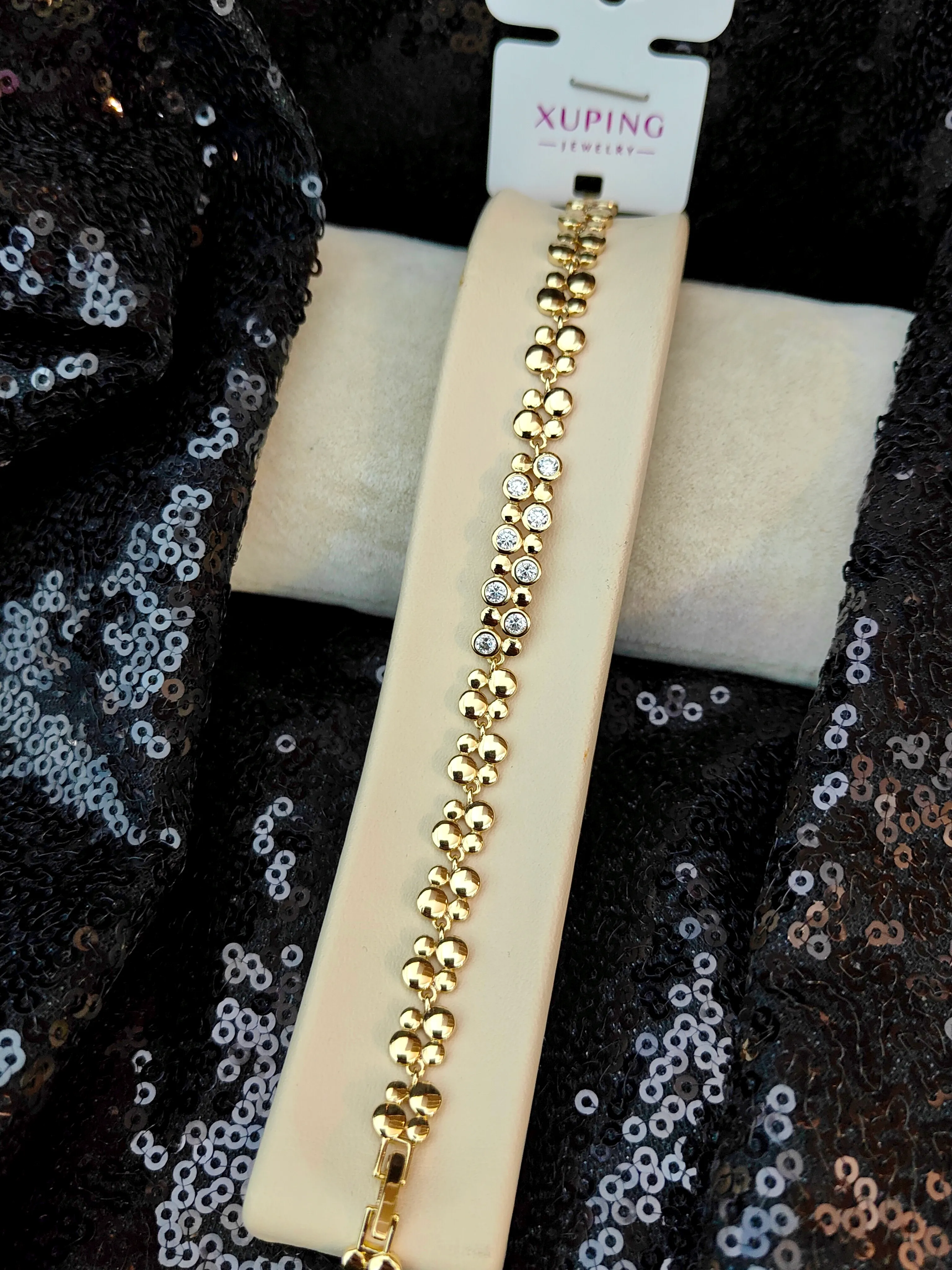 Xuping Vip Seri 14K Altın Renk Bileklik