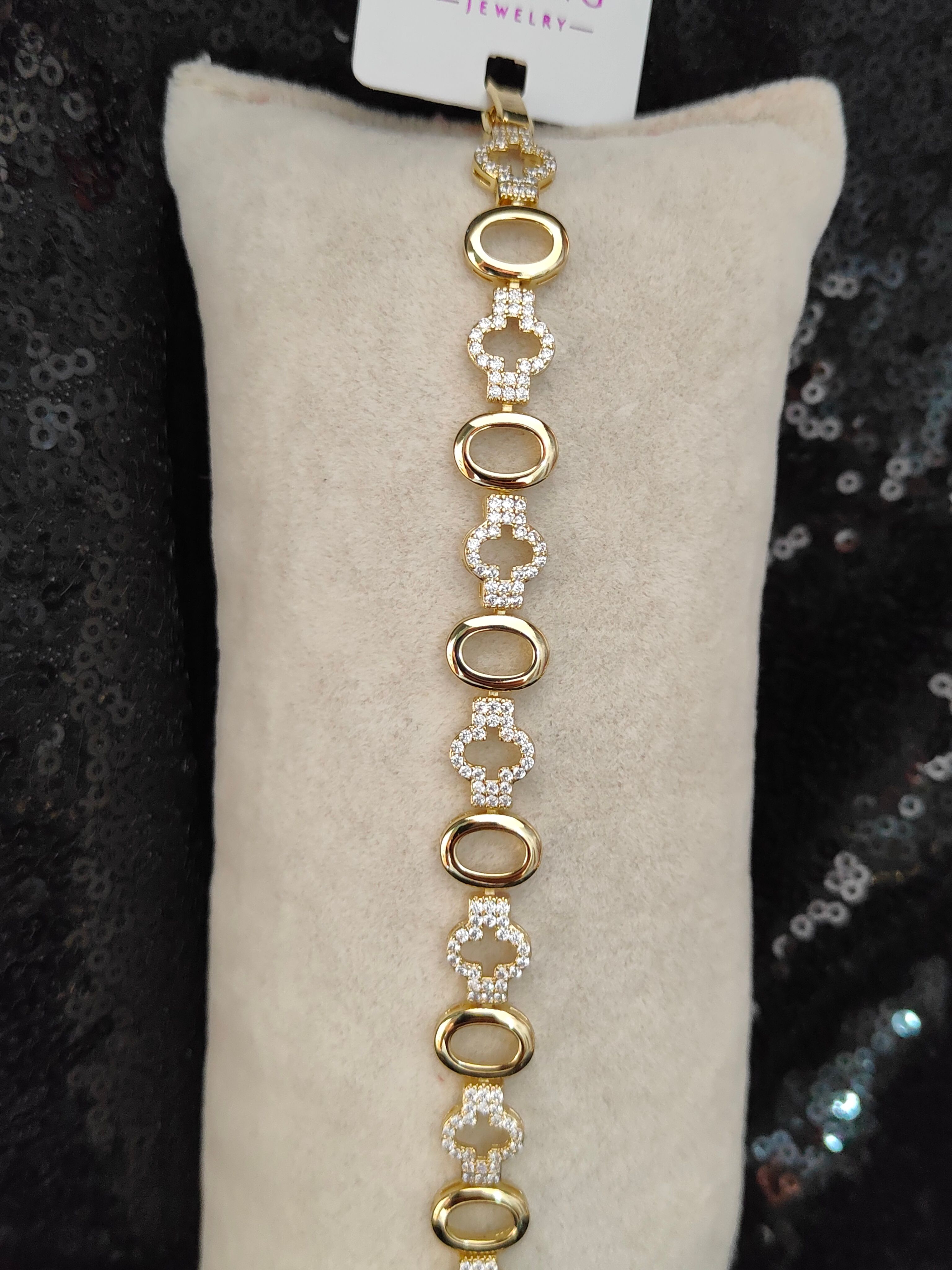 Vip Seri Xuping Bileklik - Gold - 10