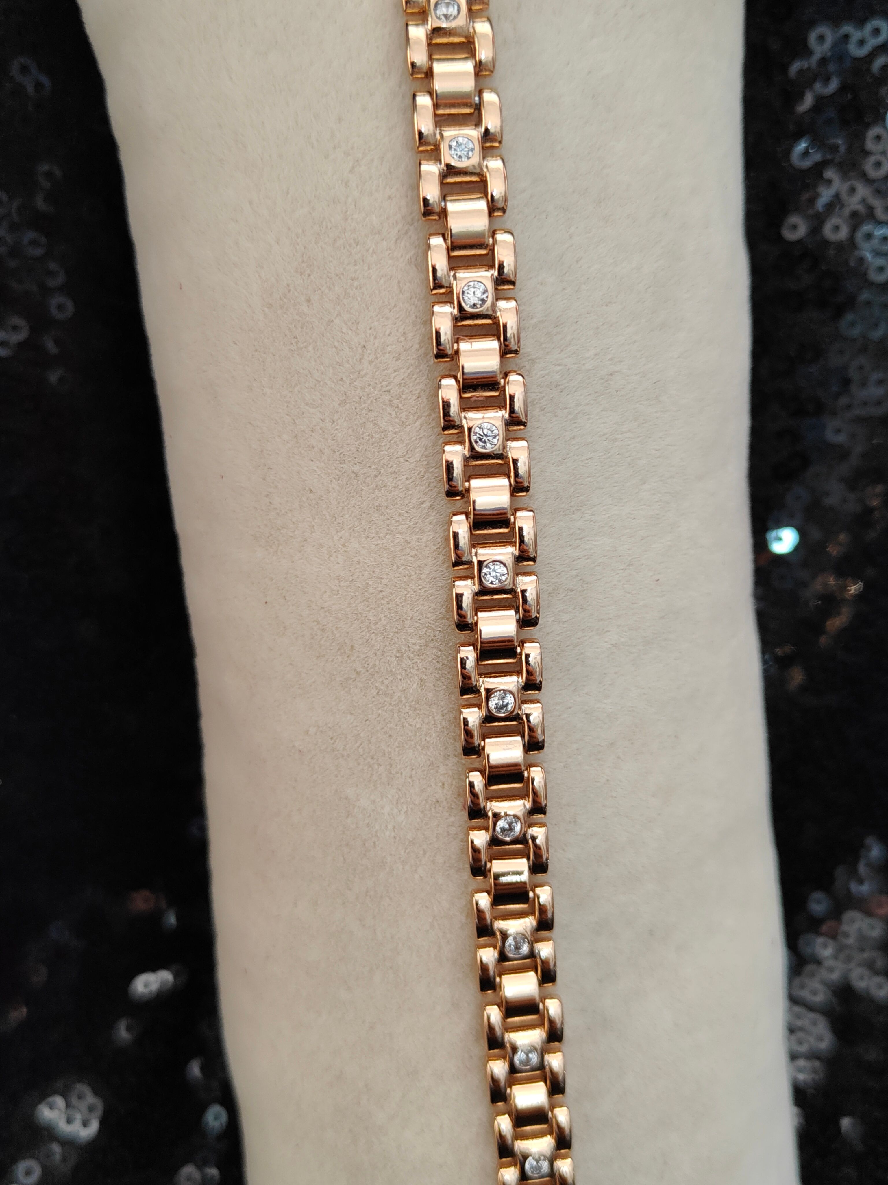 Vip Seri Xuping Bileklik - Rose Gold