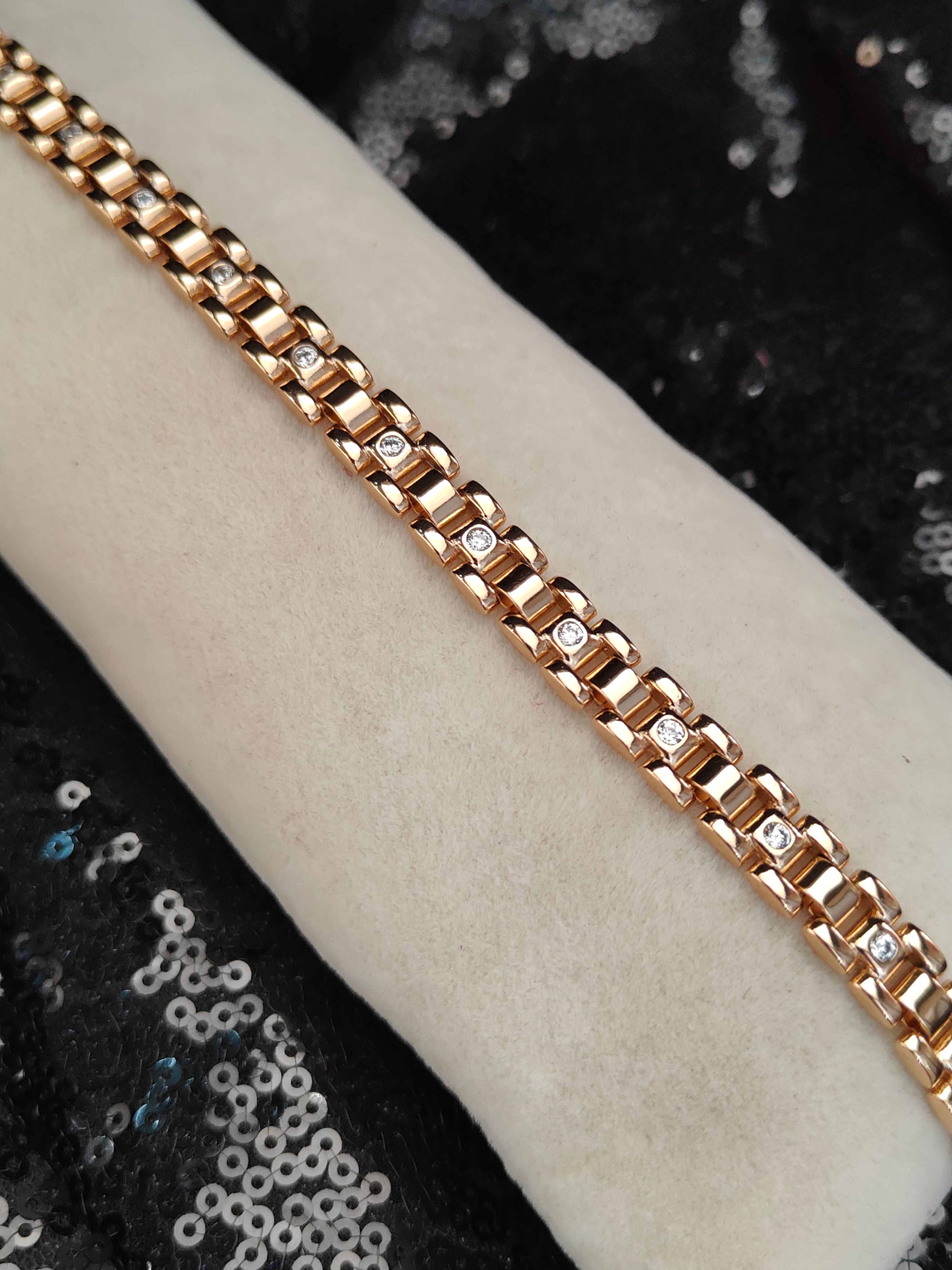 Vip Seri Xuping Bileklik - Rose Gold