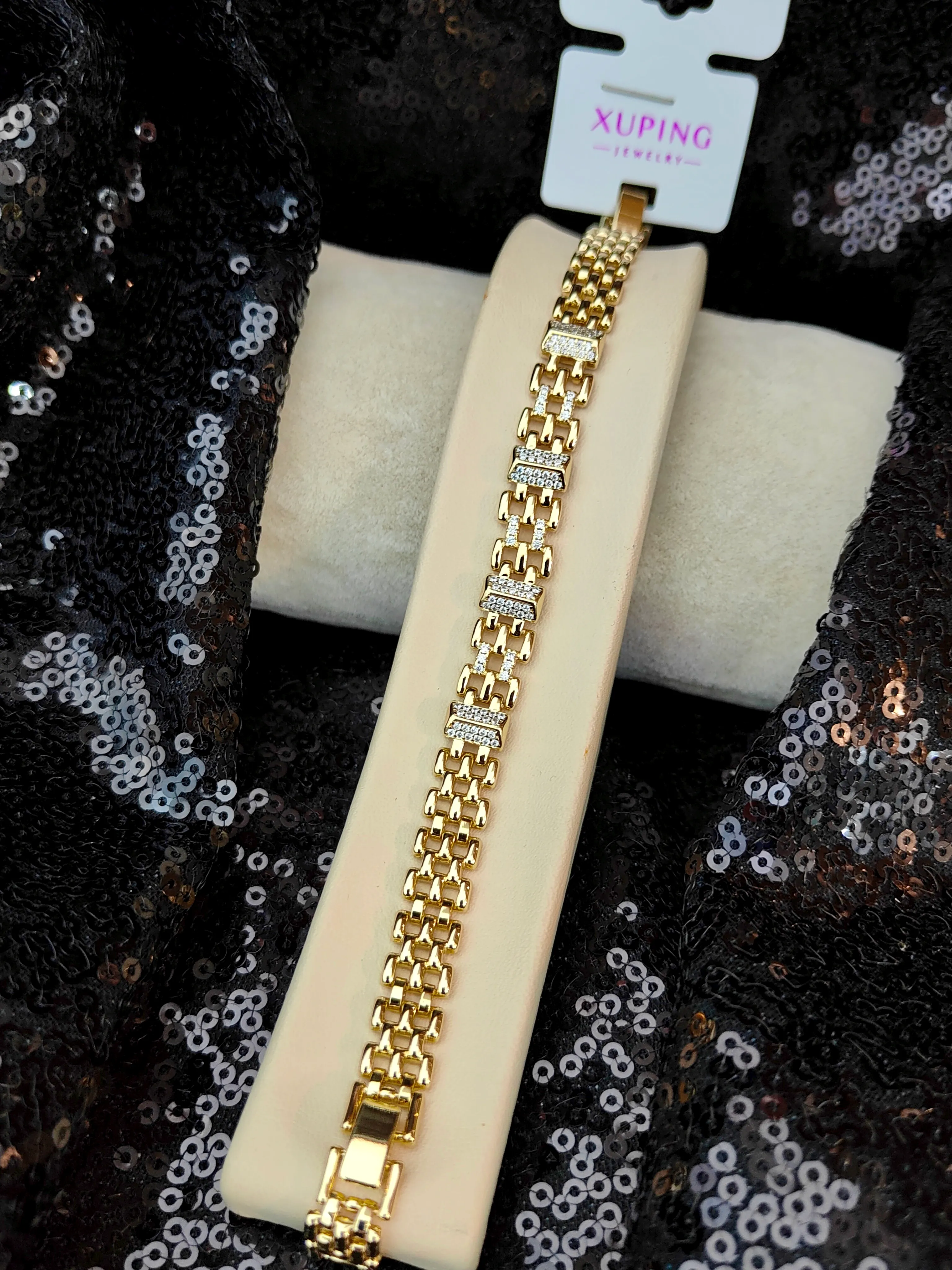 Xuping Vip Seri 14K Altın Renk Bileklik