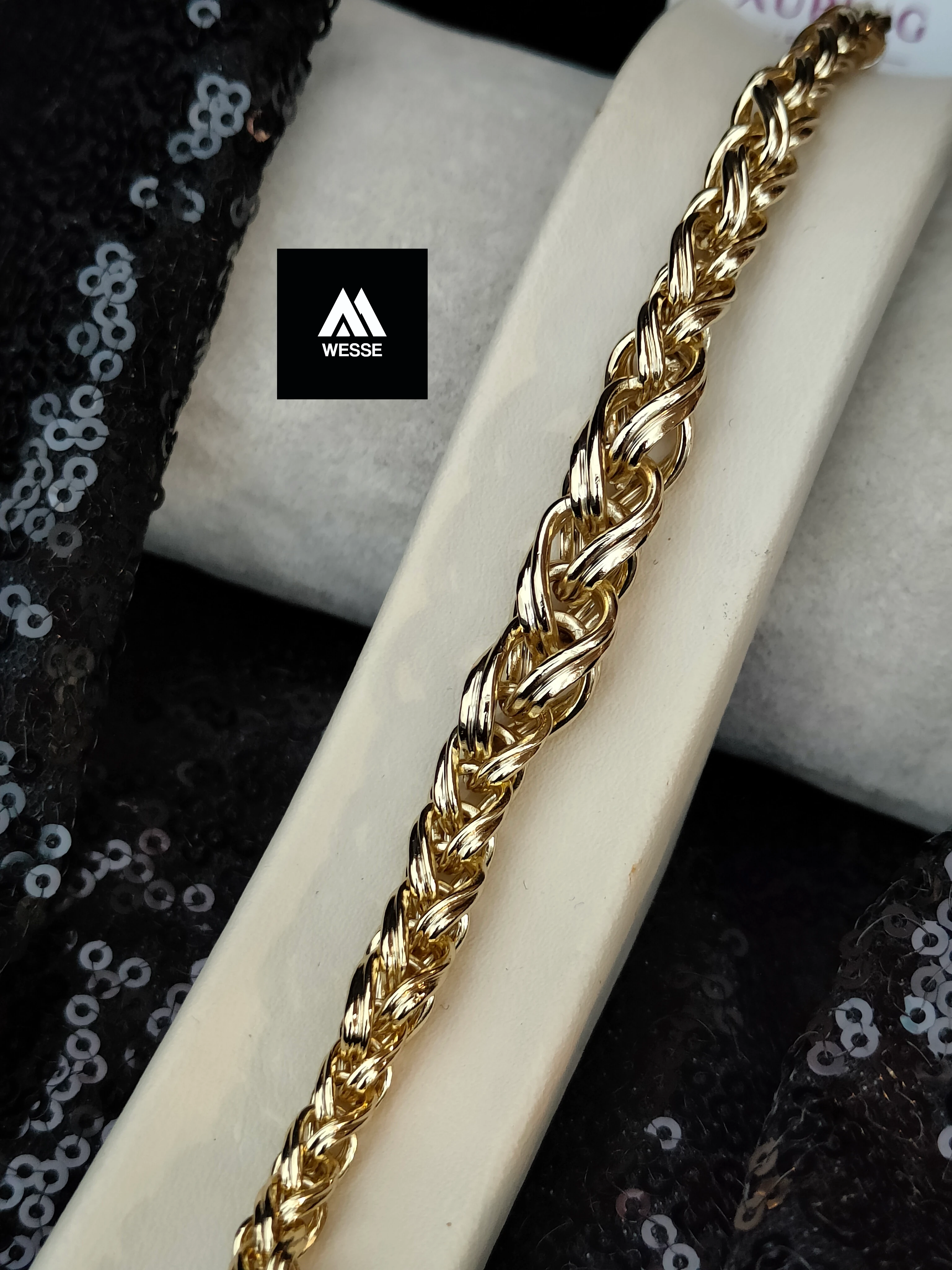 Xuping Vip Seri 14K Altın Renk Bileklik