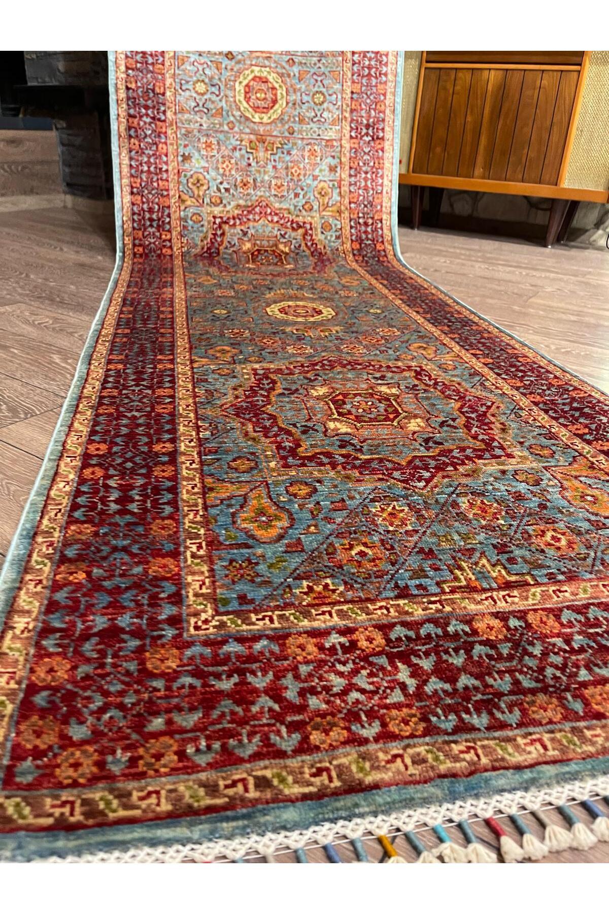 El Dokuma Memlük Afgan Yolluk 81x315