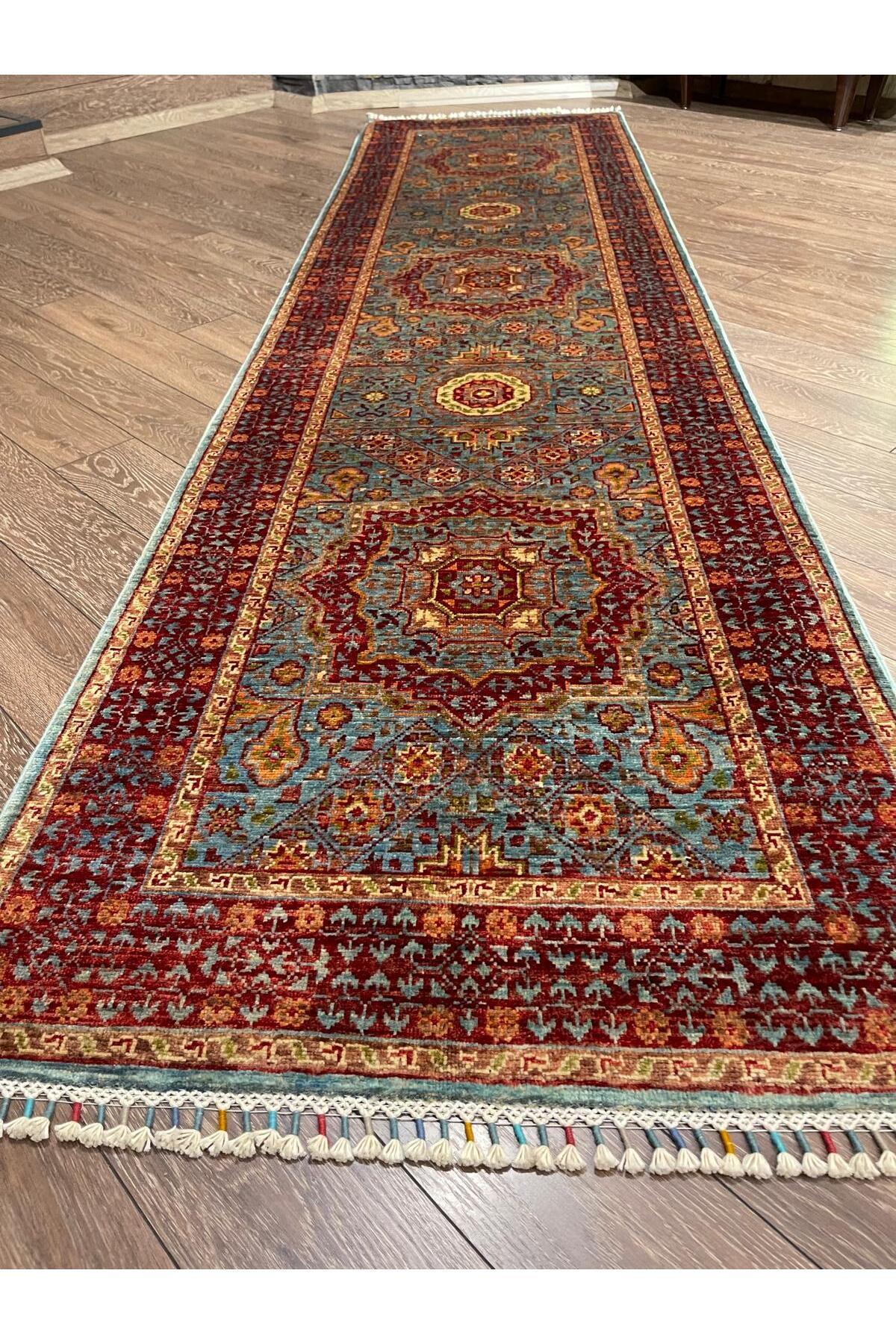 El Dokuma Memlük Afgan Yolluk 81x315