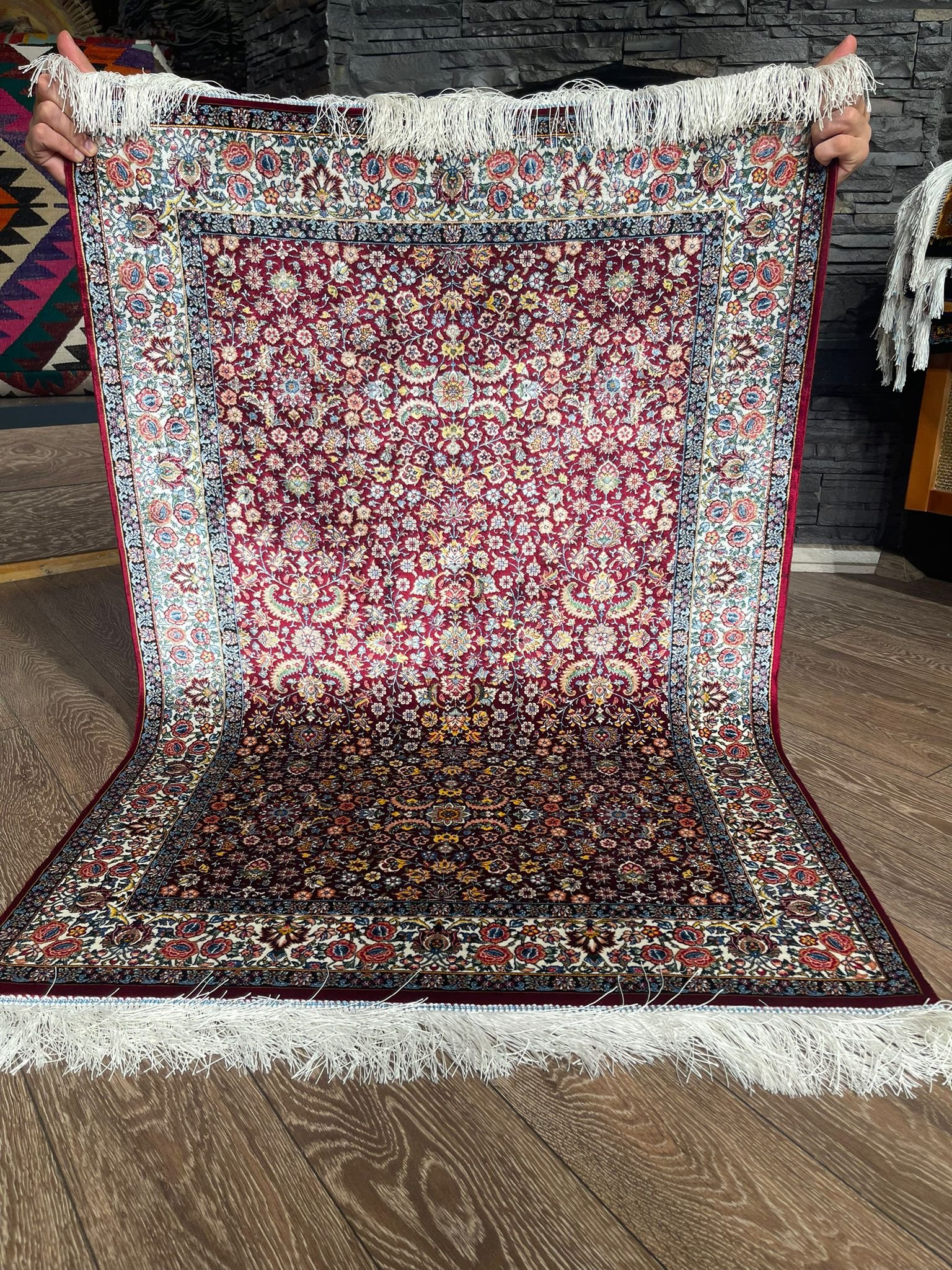 iran ipek dokuma seccade