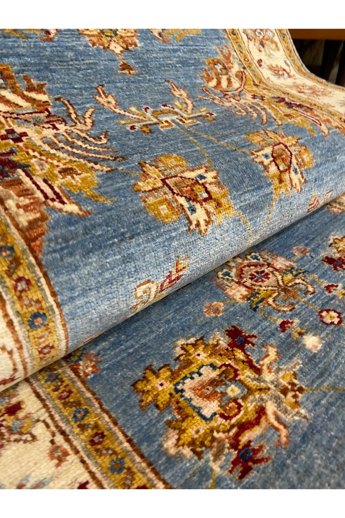 Afgan El dokuma Uşak Yolluk 82x308