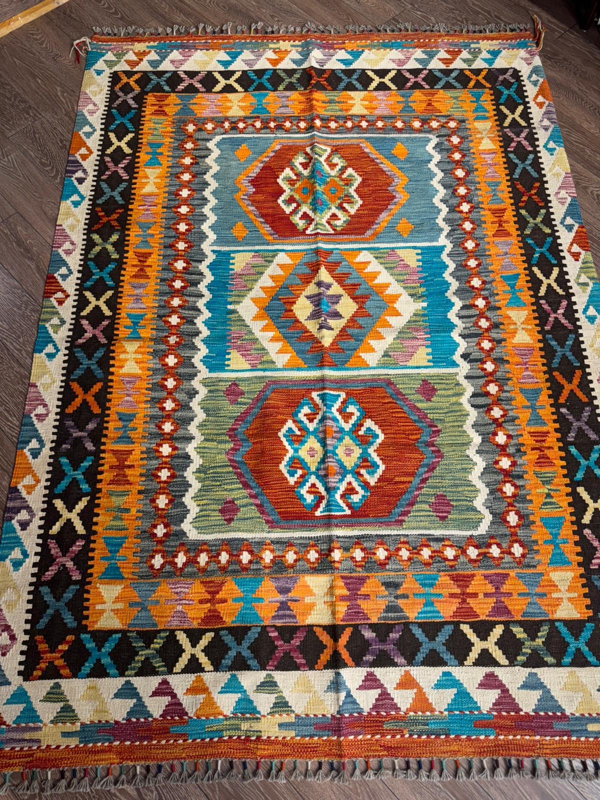 EL DOKUMA AFGAN KİLİMİ