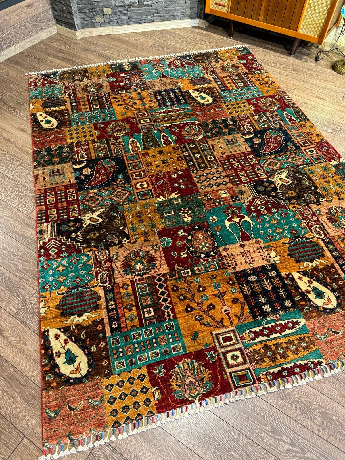 AFGAN PATCHWORK HALI (4.06 M2)