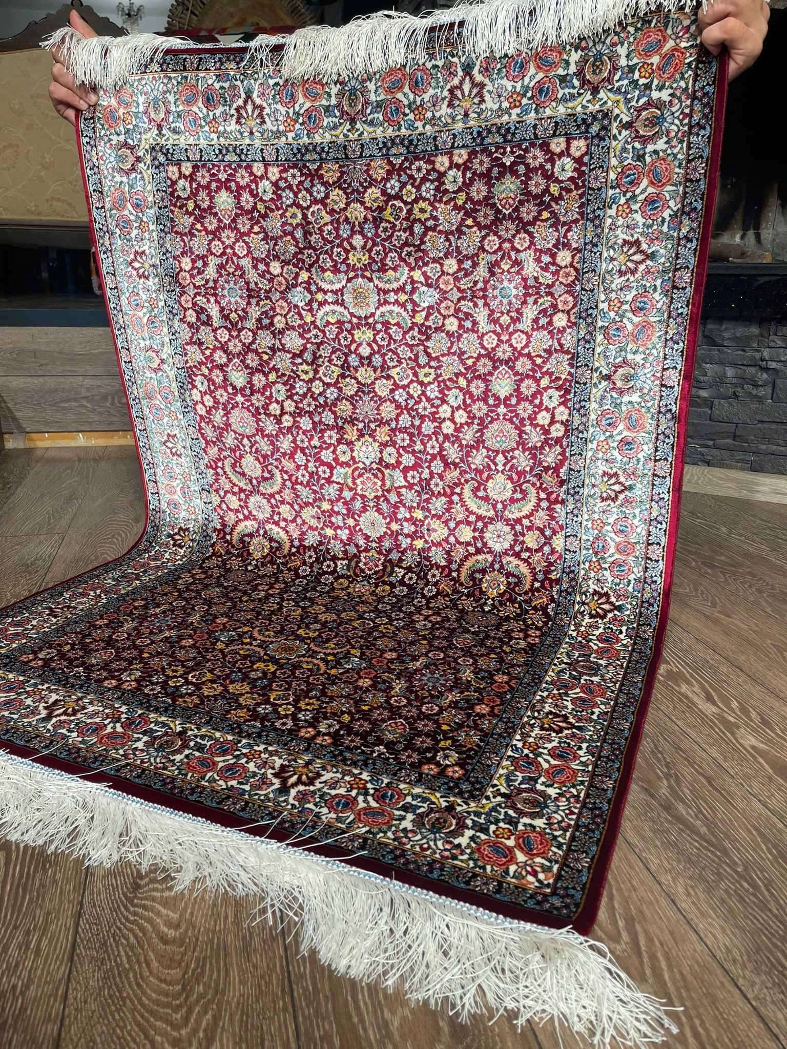 iran ipek dokuma seccade