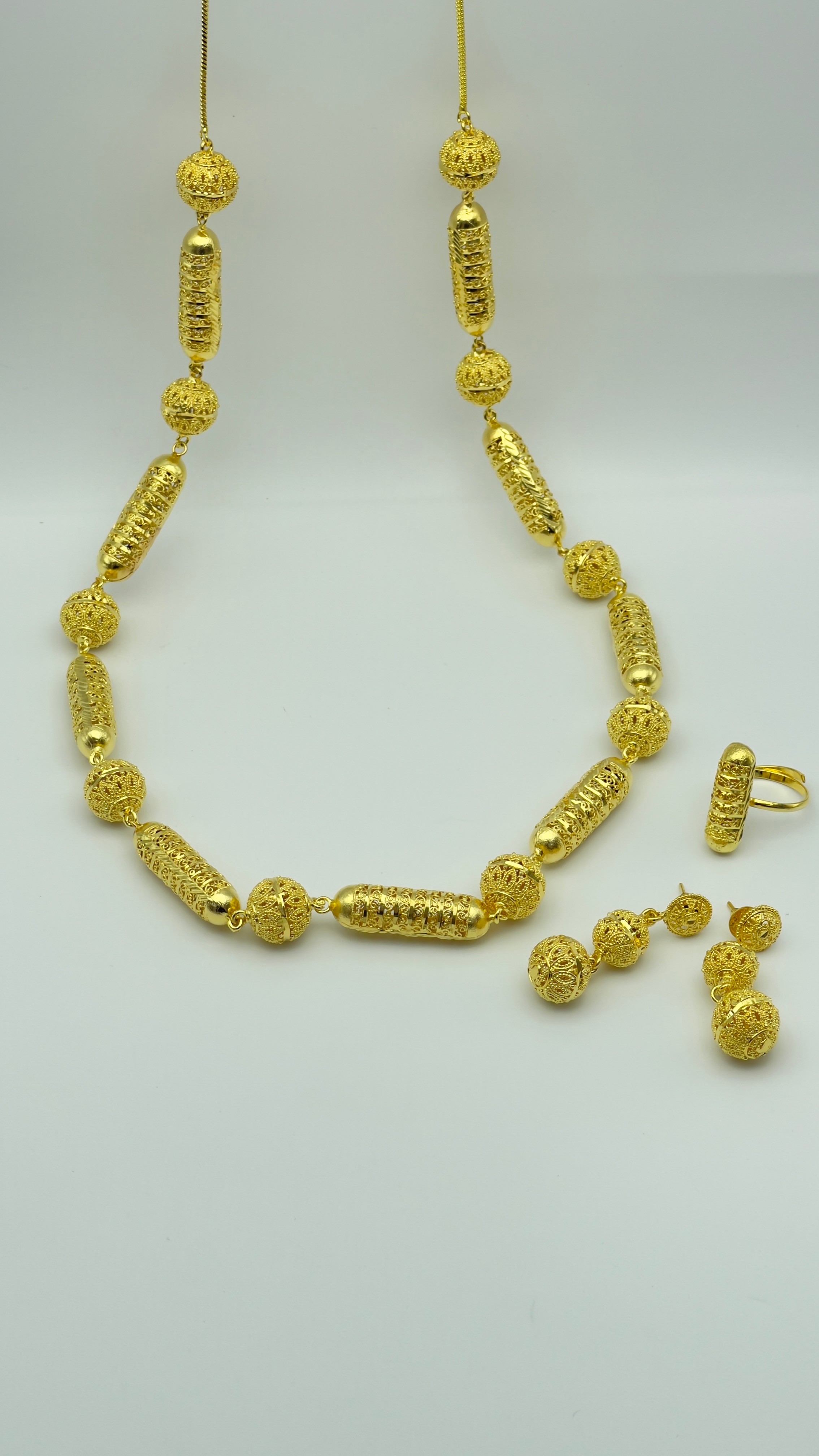  Hint Modeli 22 Ayar Altın Kaplama Set