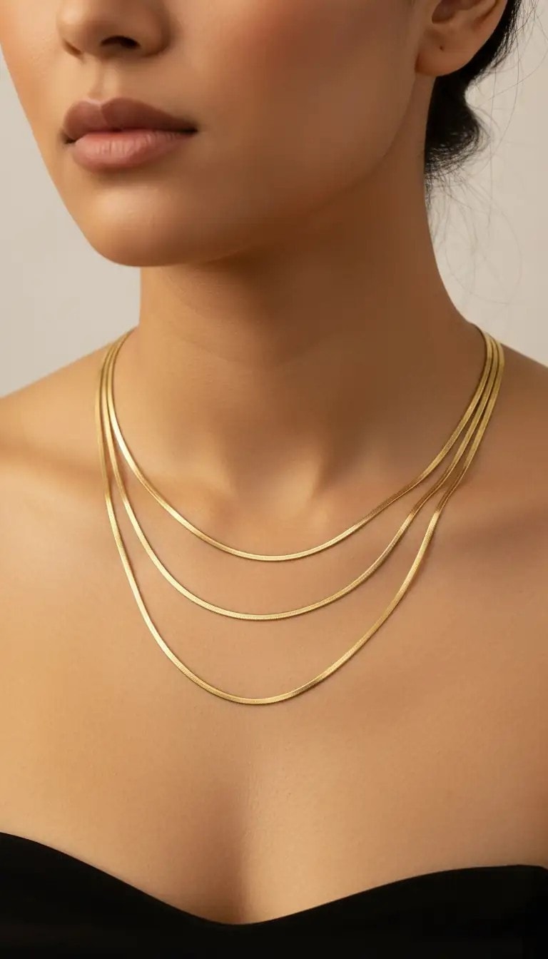 3lü italyan kolye 2mm
