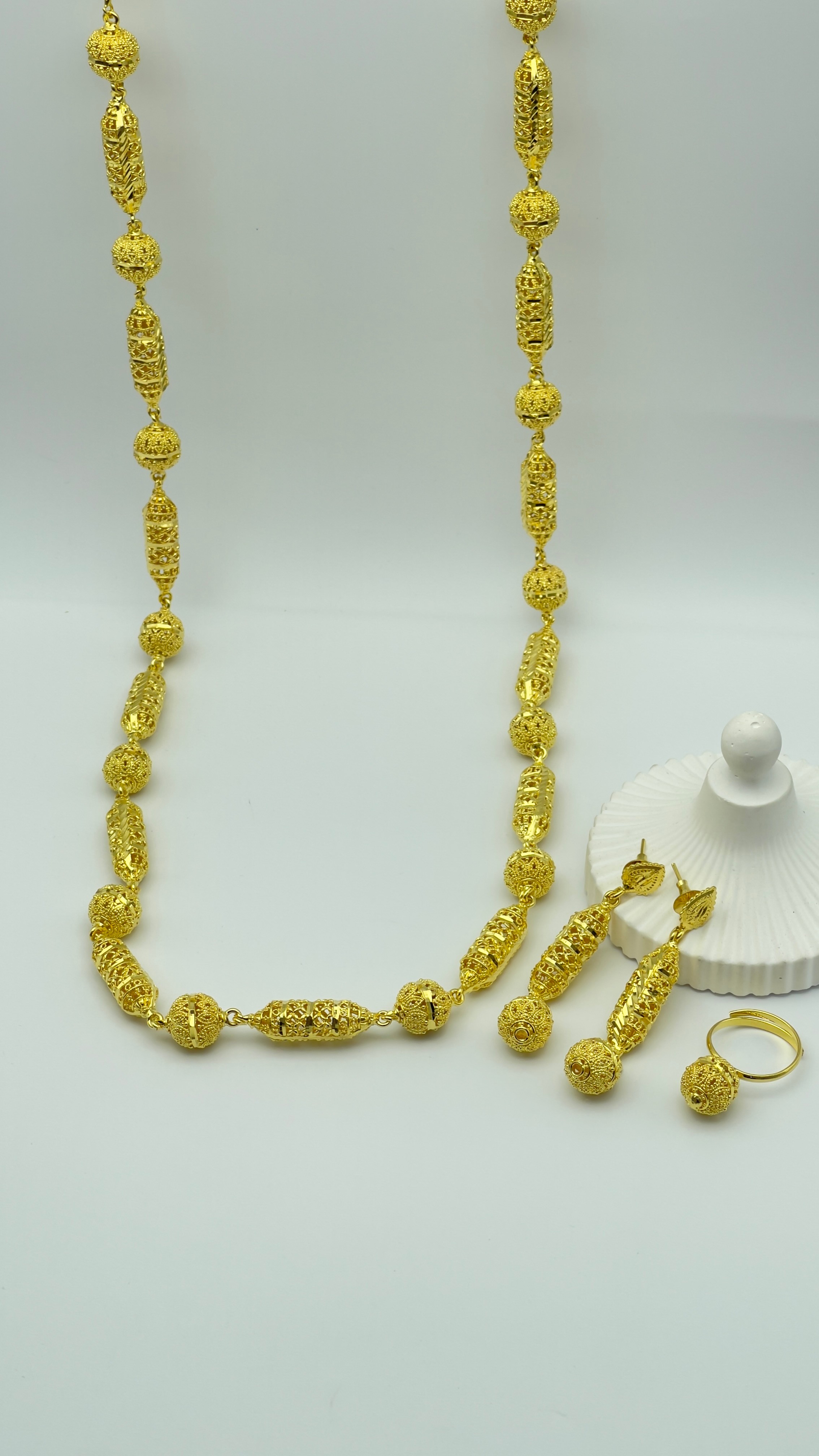  Hint Modeli 22 Ayar Altın Kaplama Set