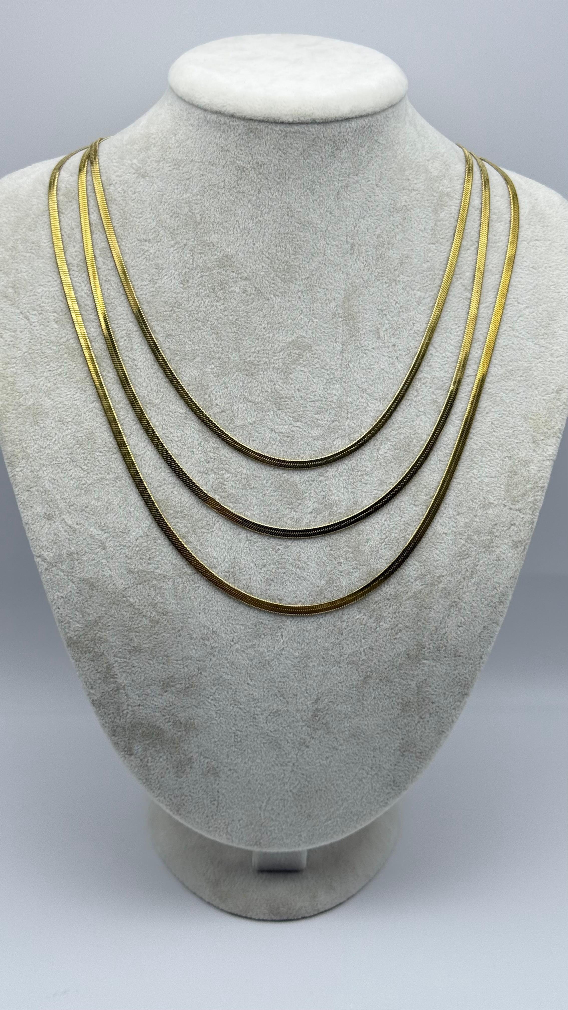 3lü italyan kolye 2mm