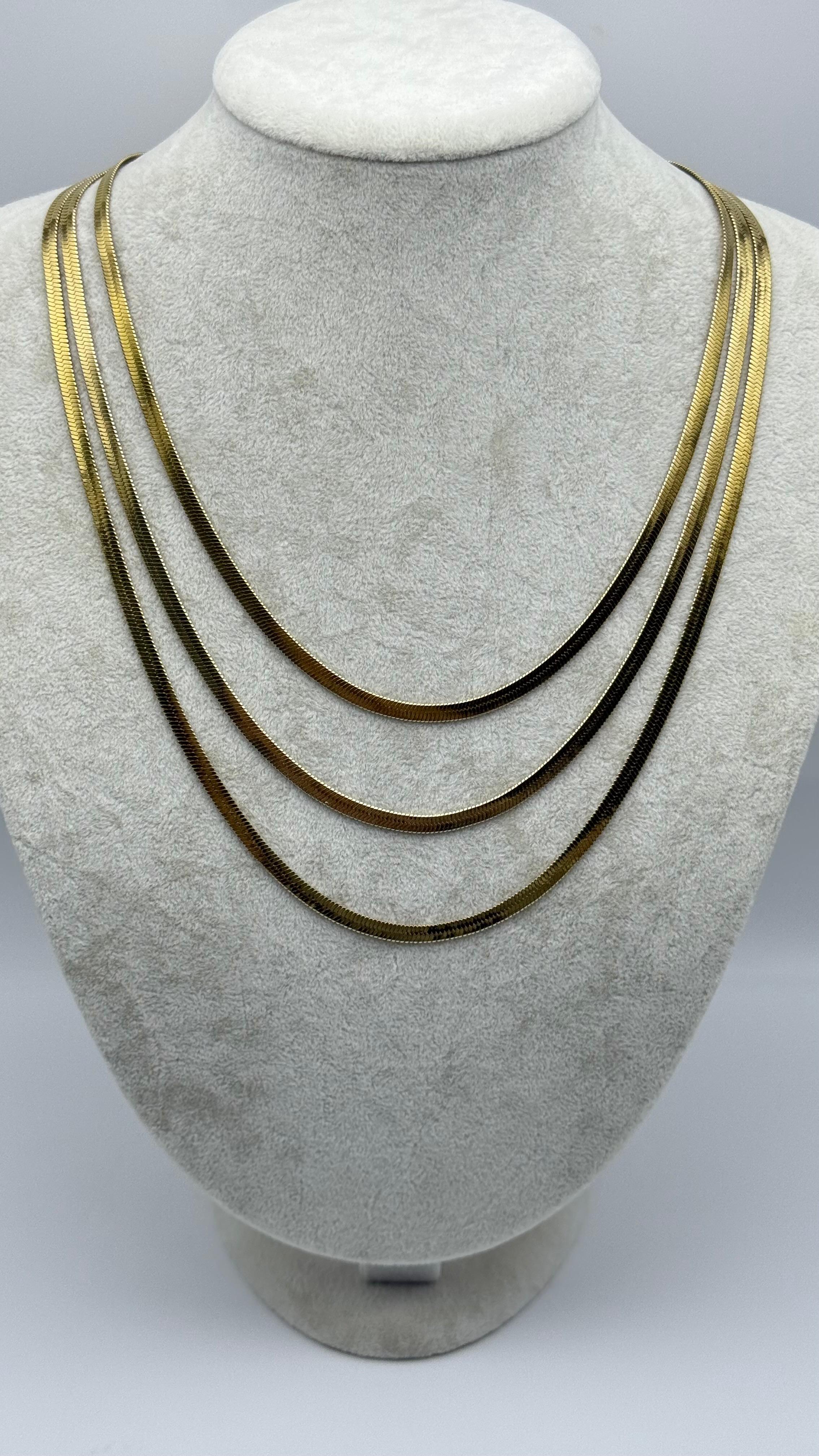 3lü italyan kolye 4mm
