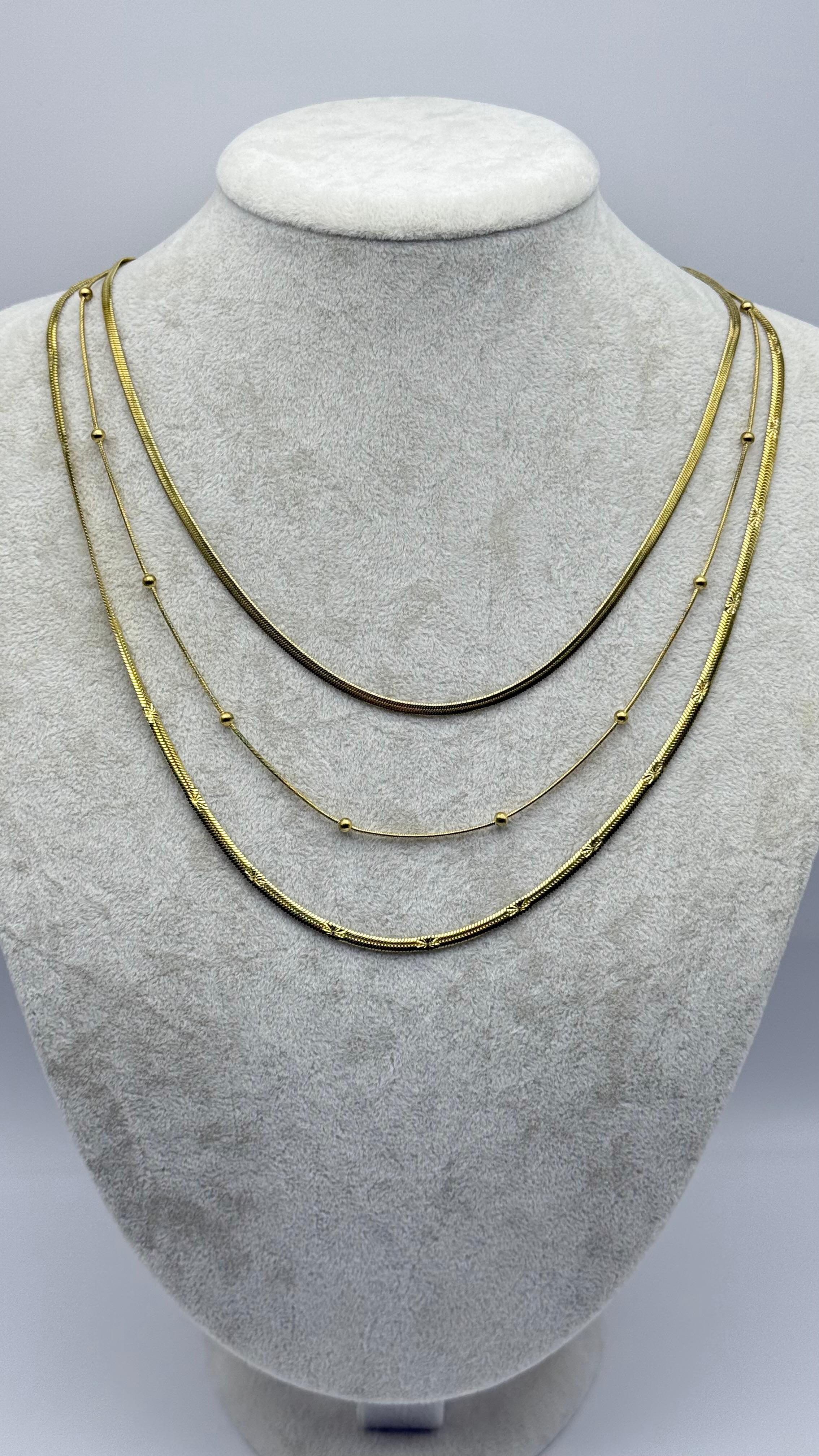 3lü italyan kolye 2mm
