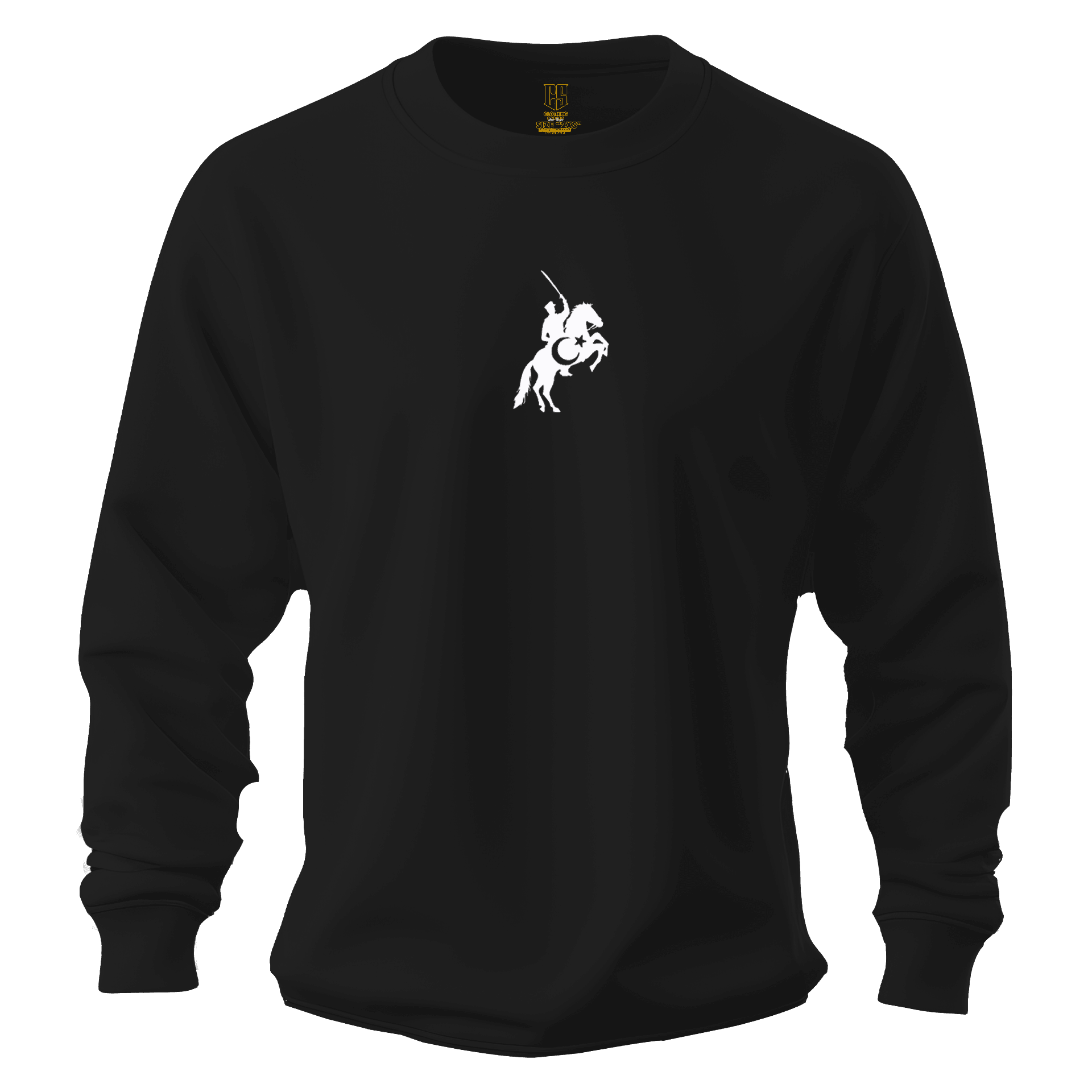Atatürk Siluet   Ön Nakışlı (Unisex Kapüşonsuz)