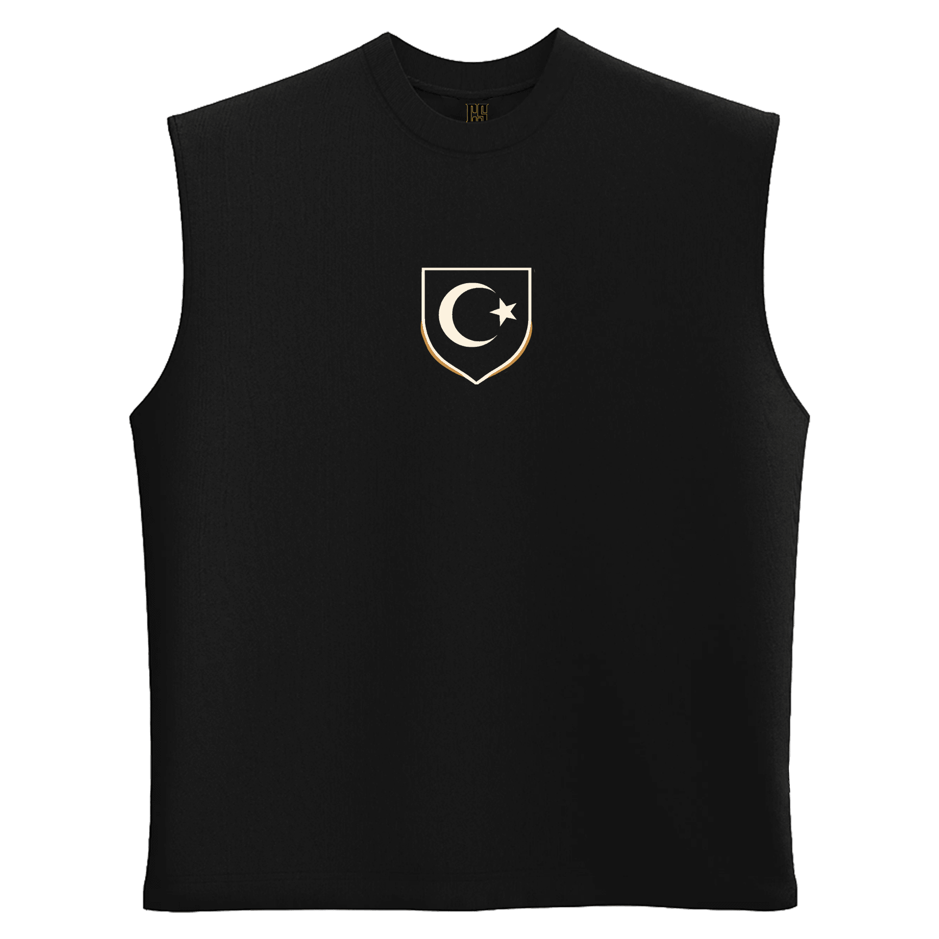 Türk Motif Ön  ve Arka Baskılı (Unisex Sleeveless Atlet )