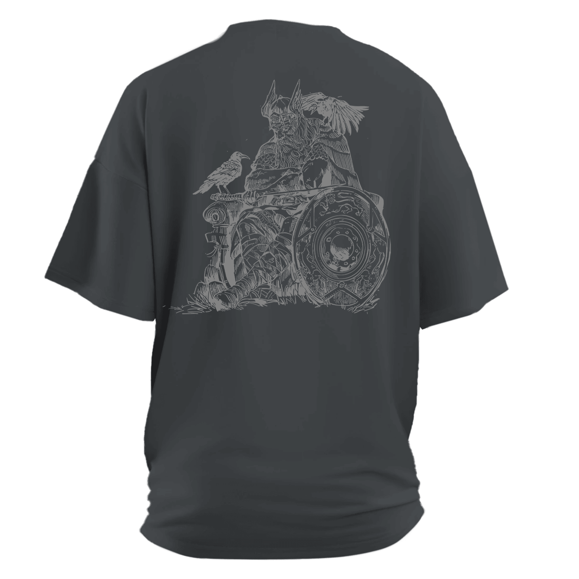 The Odin Nordic Series Ön Arka Baskılı (Unisex Tişört)