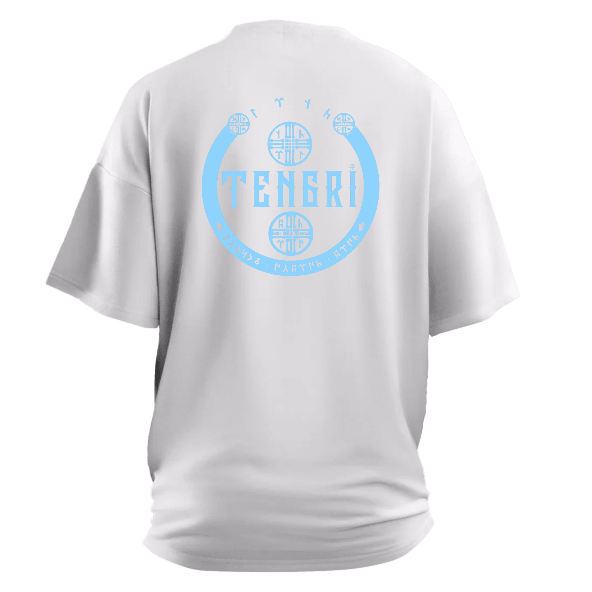 Tengri   Ön  Ve Arka Baskılı   (Unisex Tişört)