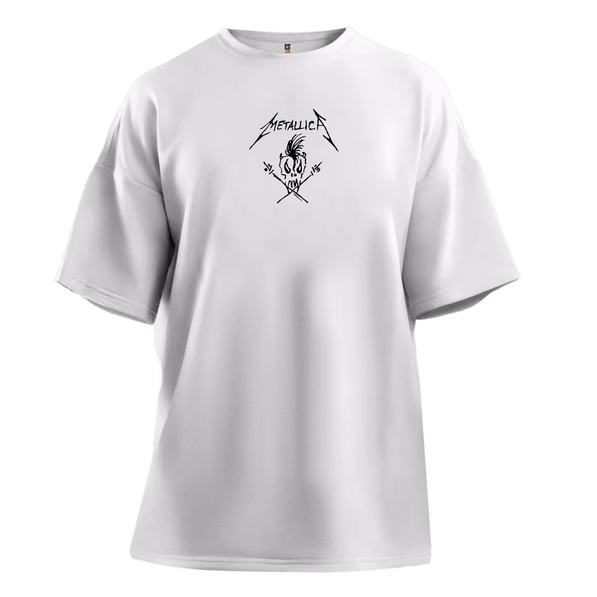 Metallica Sketch Ön  Ve Arka Baskılı (Unisex Tişört )