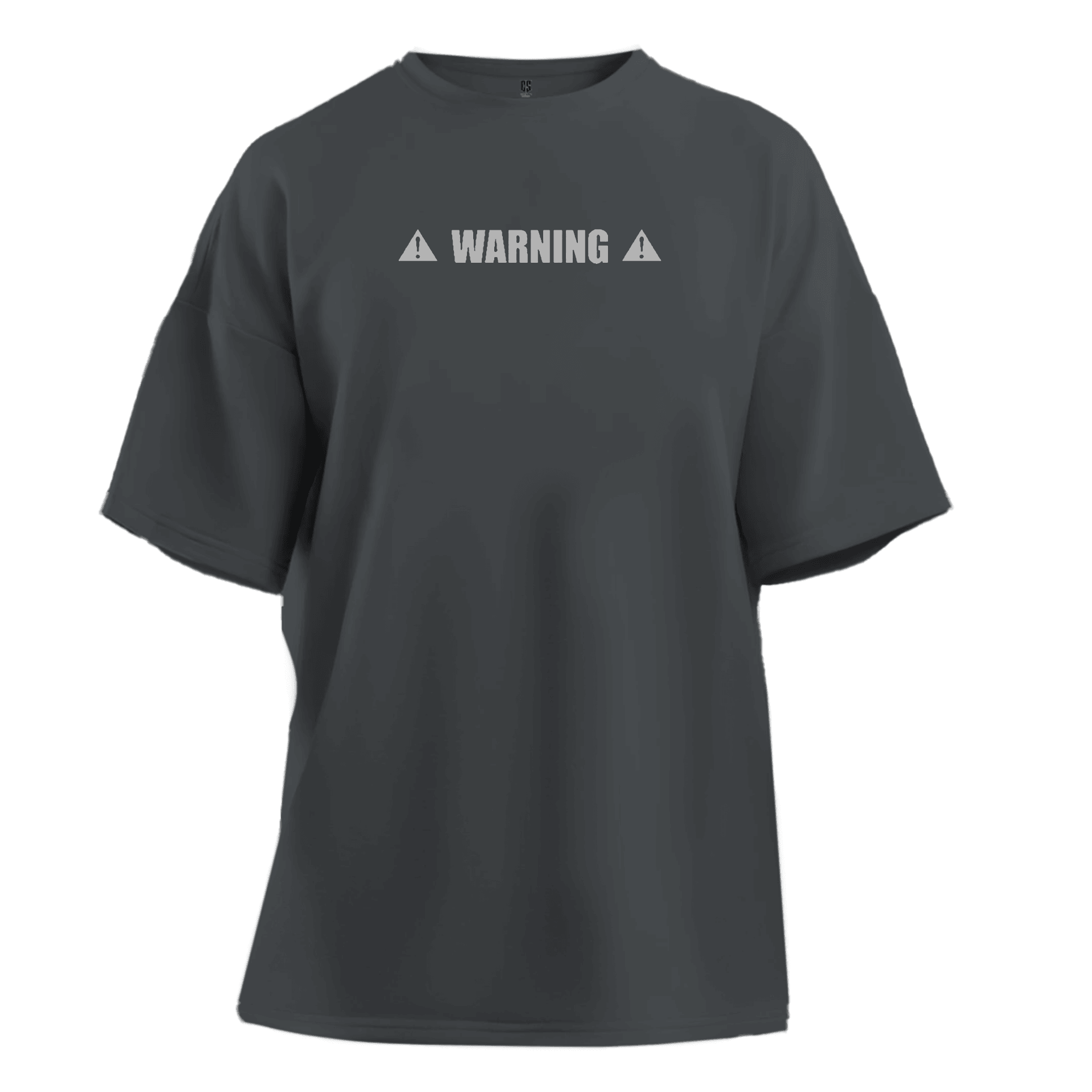 Warning   Ön Baskılı ve Arka REFLEKTÖR BASKILI Moto  Series(Unisex Tişört )