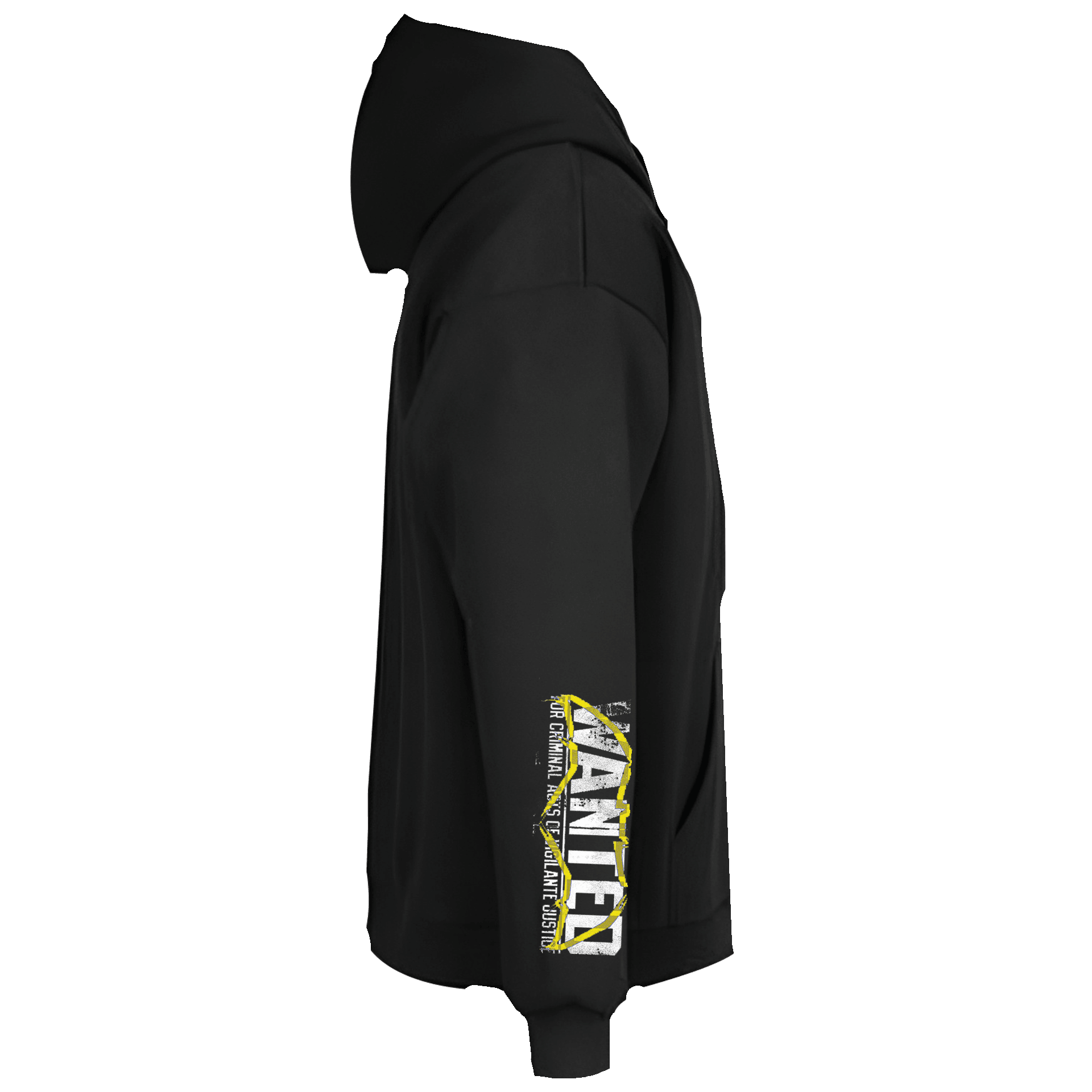 Batman  Ön Nakışlı Kol Ve Arka Baskılı Hero  Series (Unisex Hoodie)