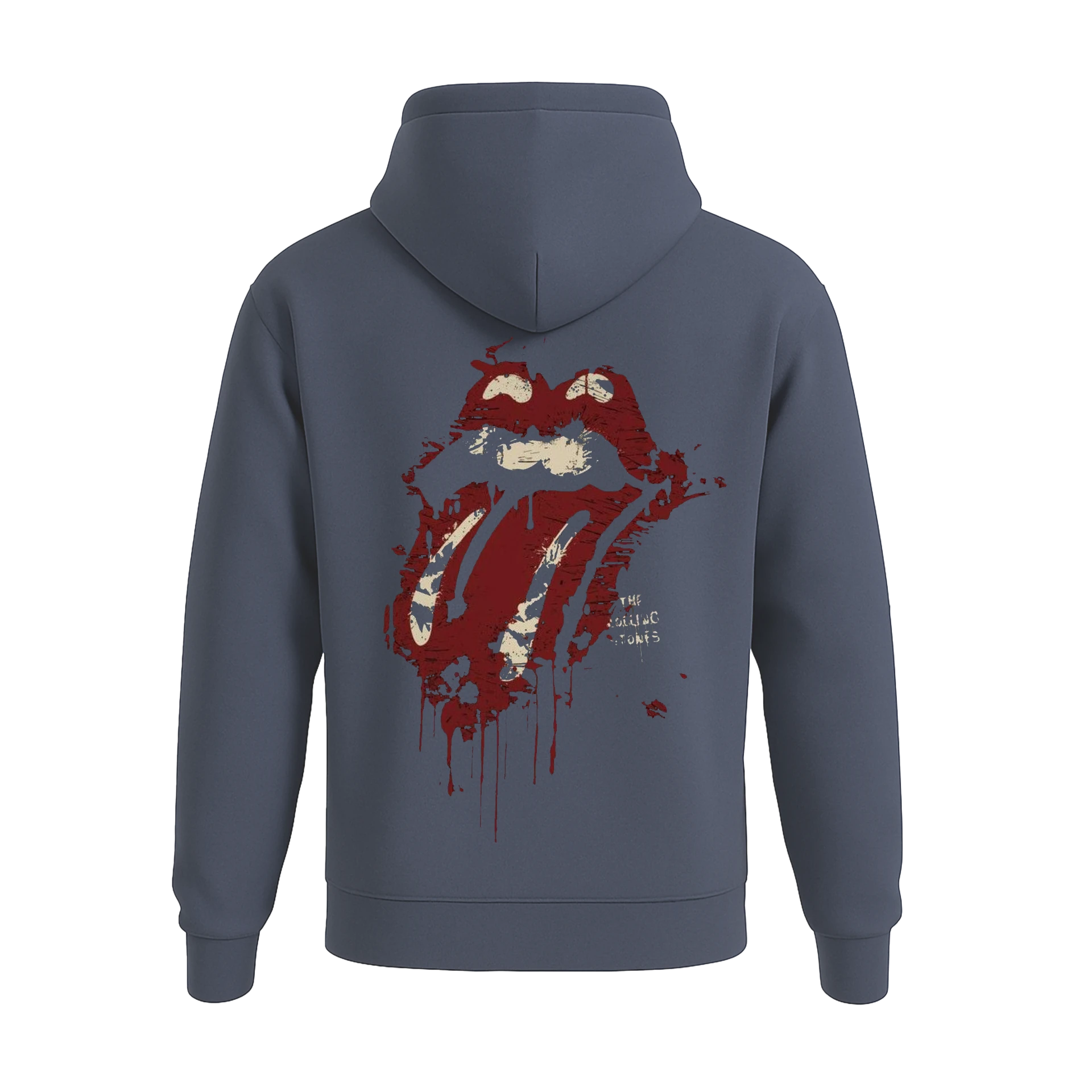 The Rolling Stones  Ön  ve Arka Baskılı (Unisex Hoodie)