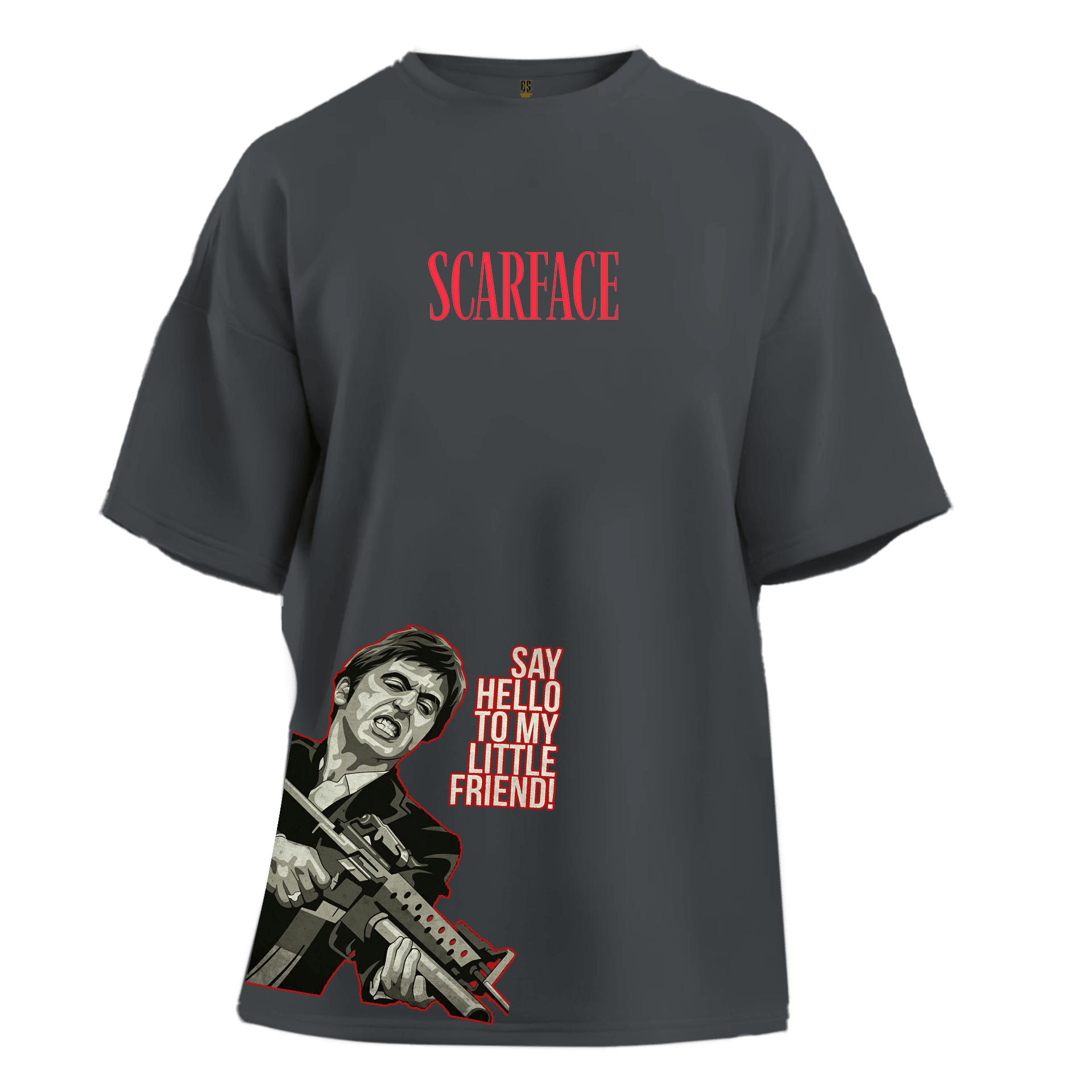  Scarface Hero Series Ön Baskılı (Unisex Tişört )