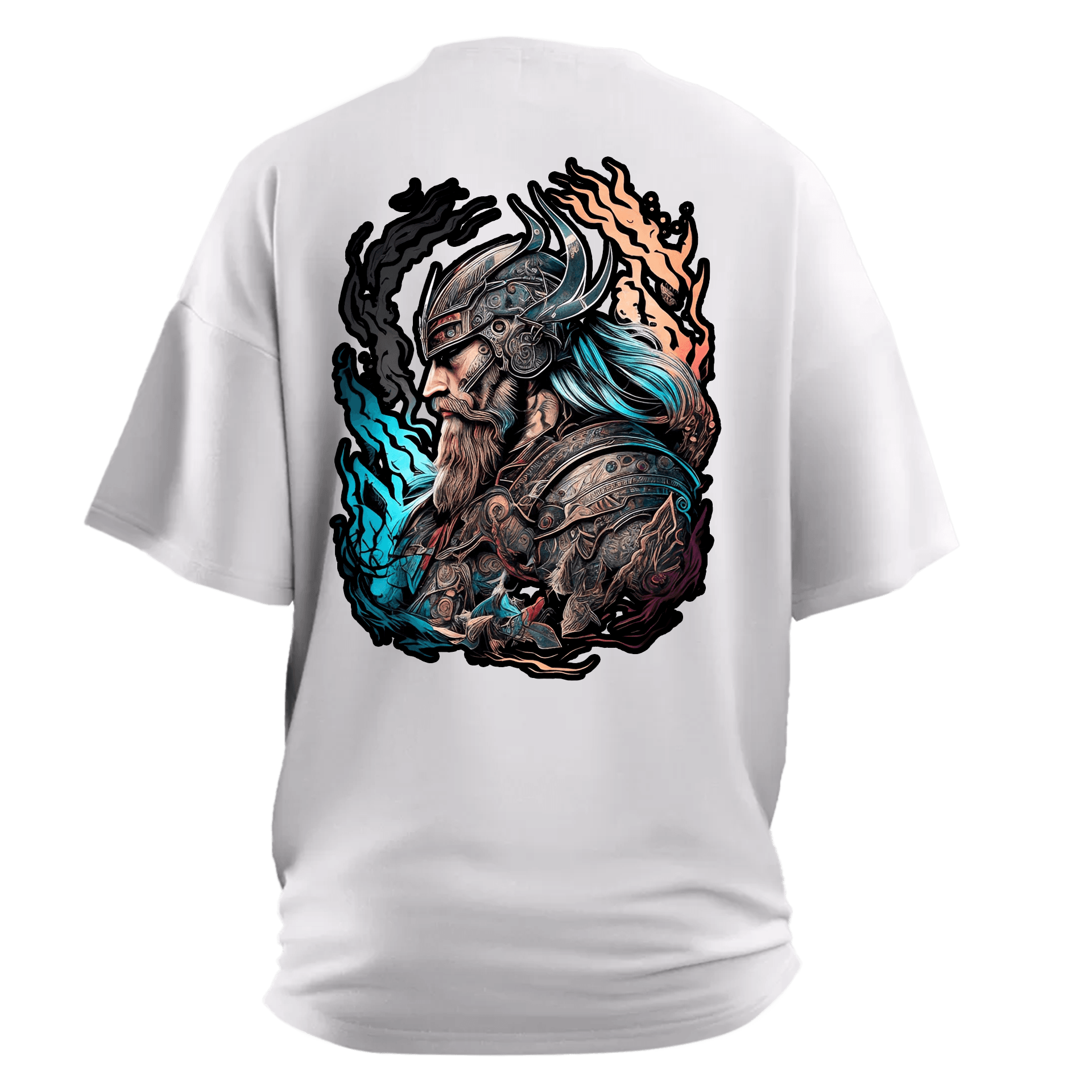 If you don’t fight, you can’t win  Ön Ve Arka Baskılı Nordic(Unisex Tişört)