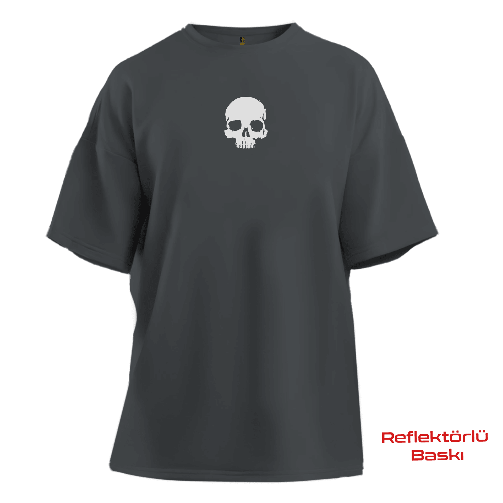 Rude Riders    Ön Baskılı ve Arka REFLEKTÖR BASKILI Moto  Series(Unisex Tişört )