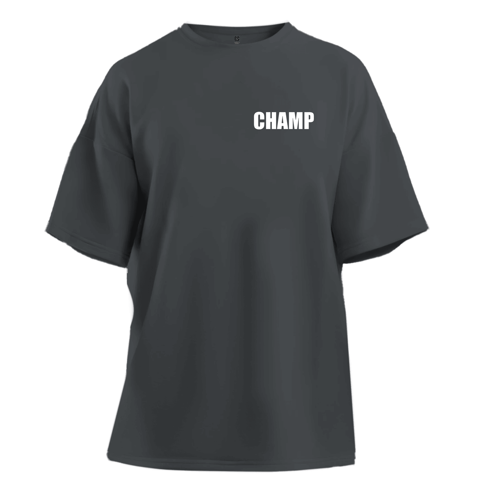 Champ Ön Ve Arka Baskılı Spor Series (Unisex Tişört )