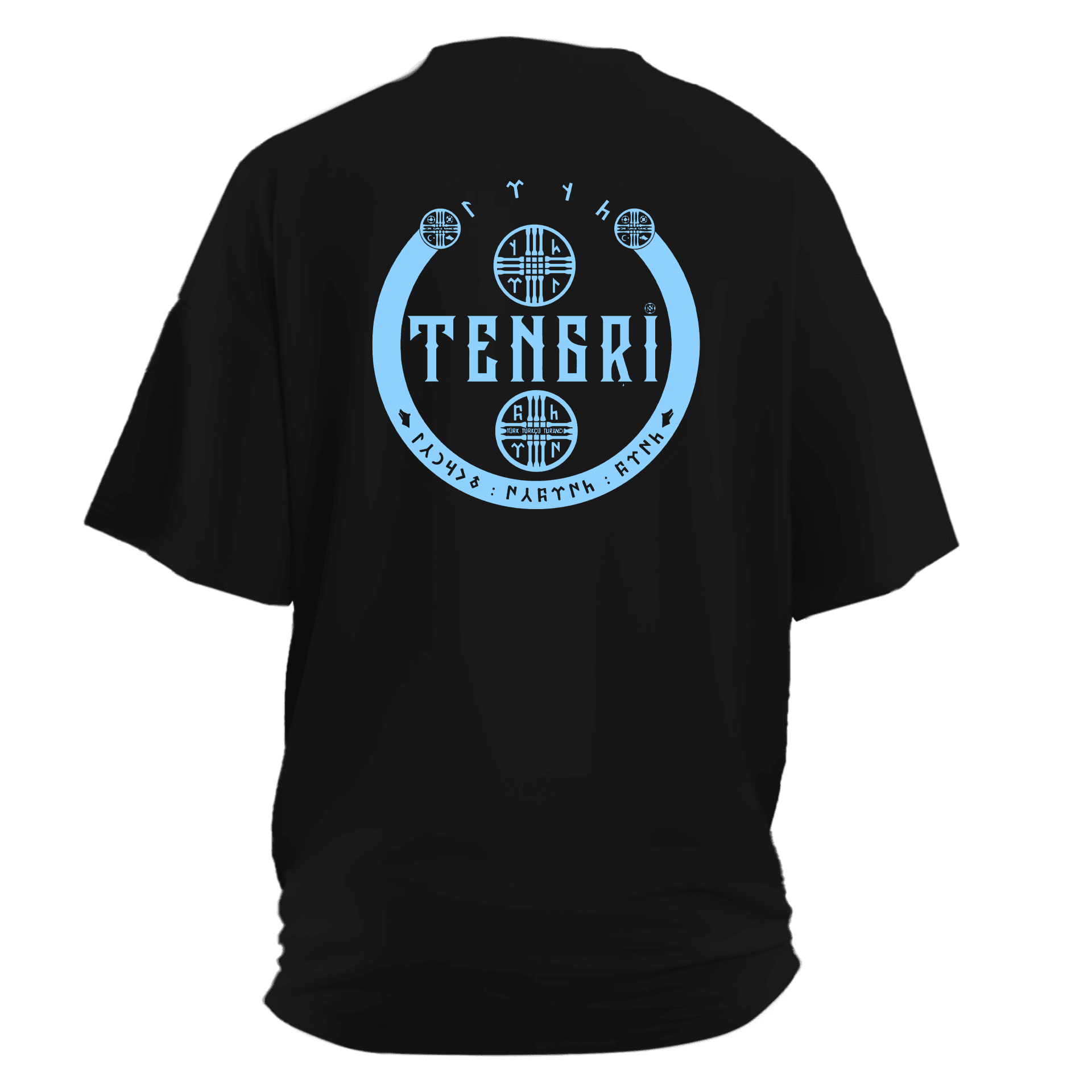Tengri   Ön  Ve Arka Baskılı   (Unisex Tişört)