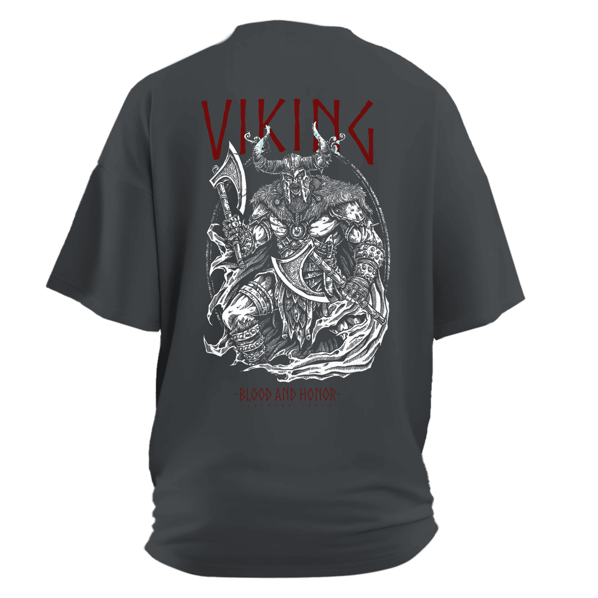Blood And Honor  Ön  ve Arka Baskılı Nordic(Unisex Tişört)
