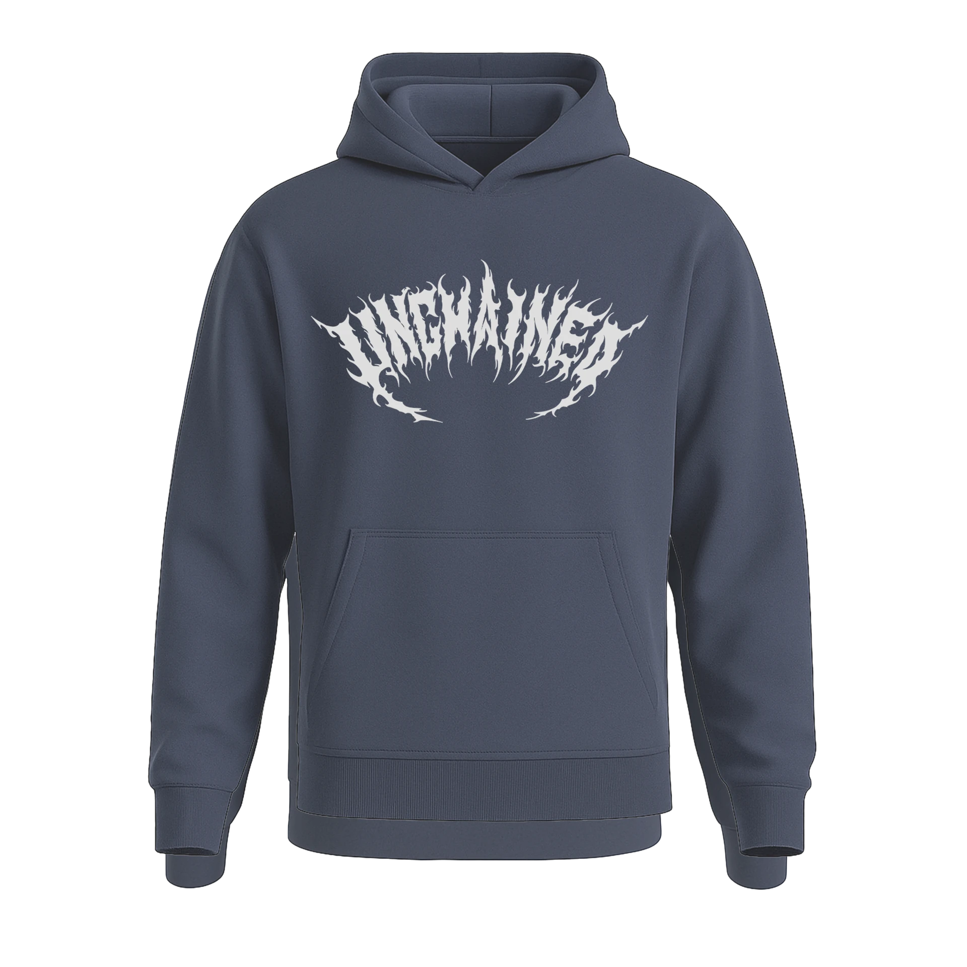 UNCHAINED  Ön ve Arka Baskılı Spor Series (Unisex Hoodie)