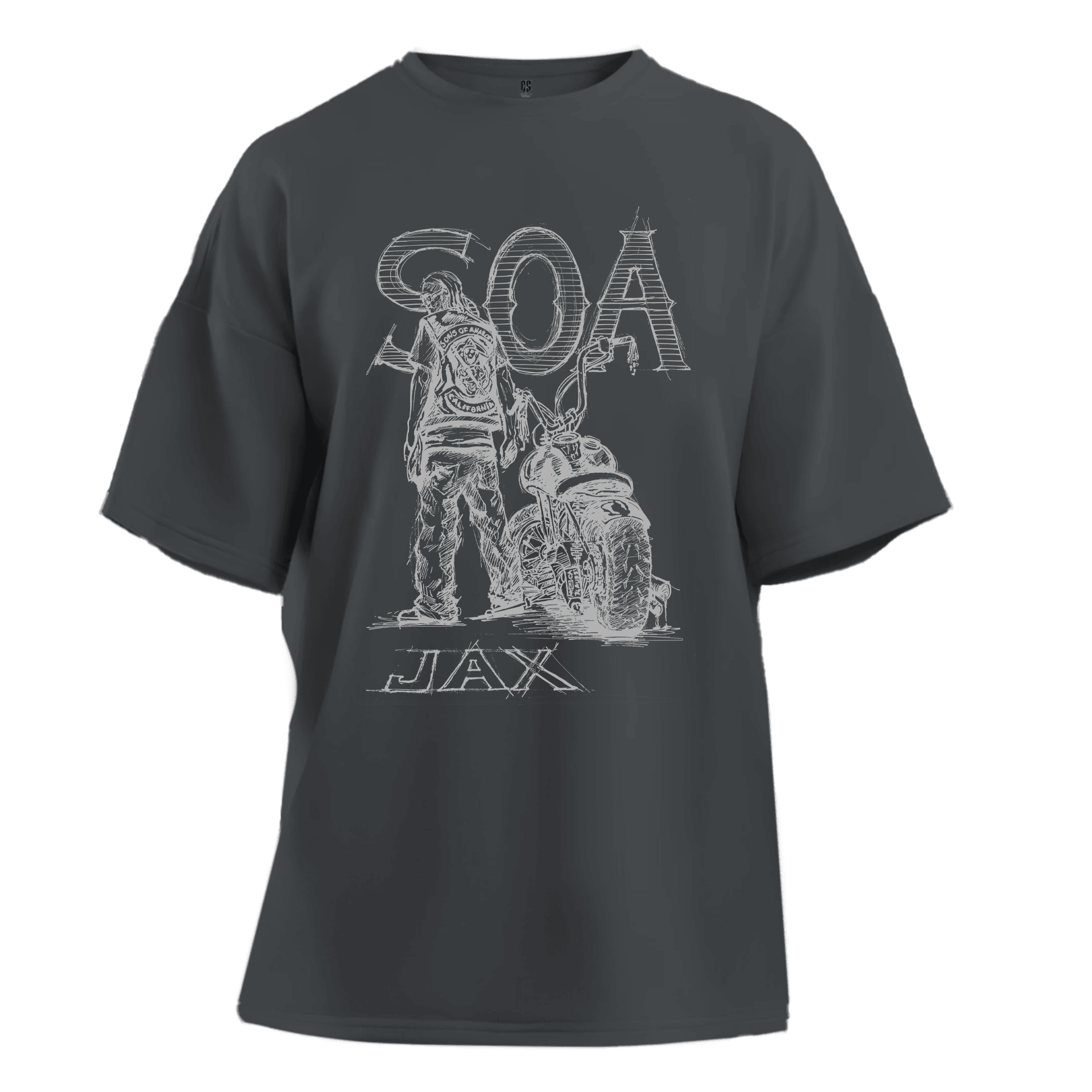 SoA Jax Teller II Ön Baskılı (Unisex Tişört )